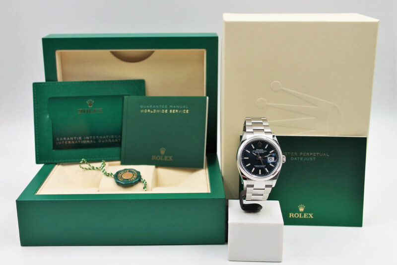 Rolex Datejust 126200 Quadrante Blu Full Set 2022 - immagine 6