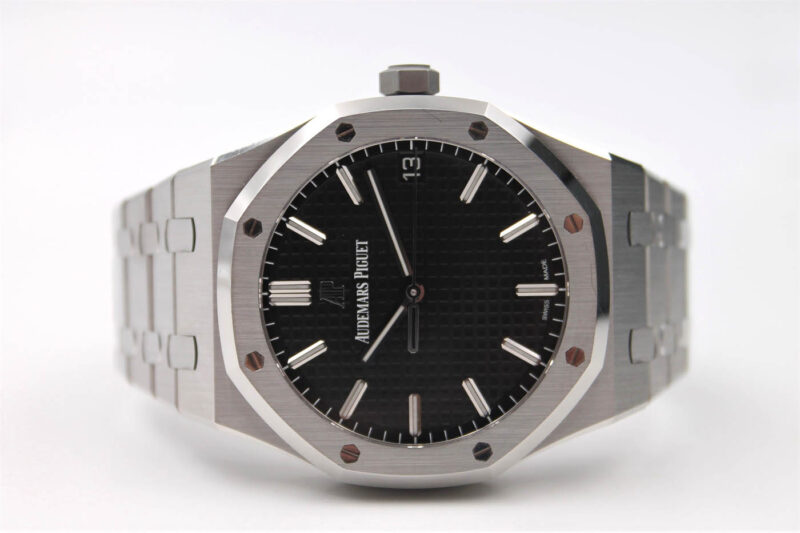 Audemars Piguet Royal Oak 15500ST Black Dial Full Set 2022 - immagine 4