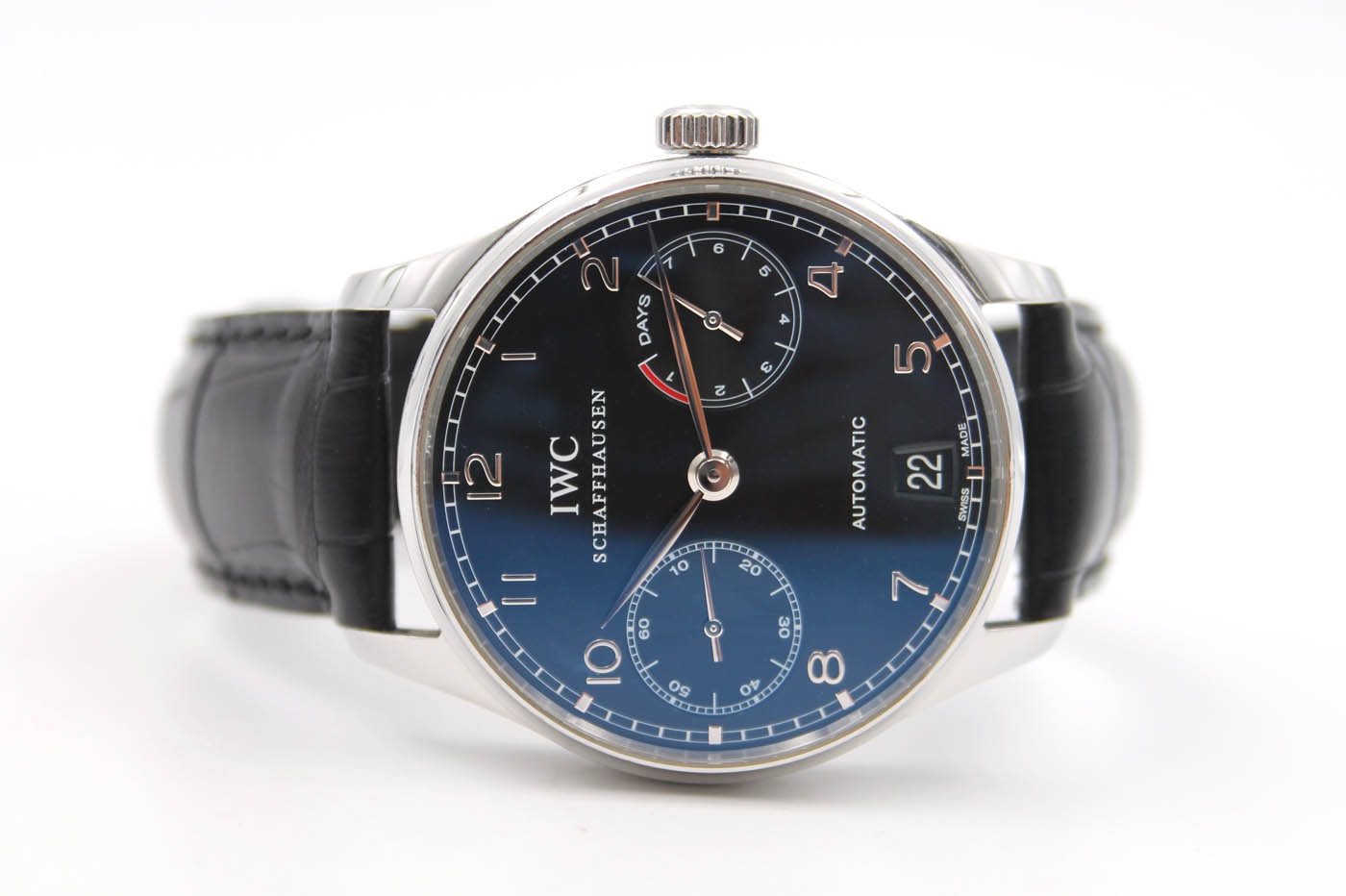 IWC Portuguese 7 Day Ref IW500109 Full Set 2004