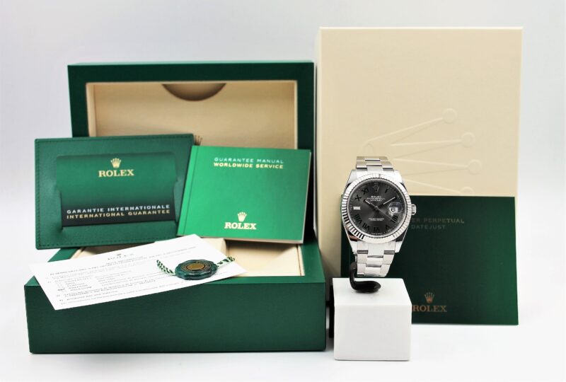 Rolex Datejust 41 126334 Wimbledon Full Set 12/2024 - immagine 5