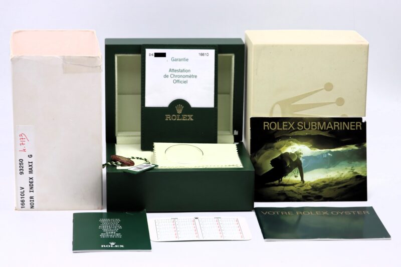 Rolex Submariner 16610LV Full Stickers Full Set 2005 - immagine 9