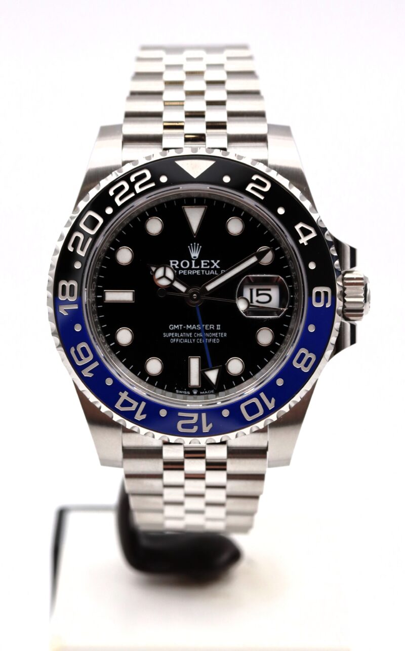 Rolex GMT Master II 126710BLNR Batman Jubilee Full Set 2024