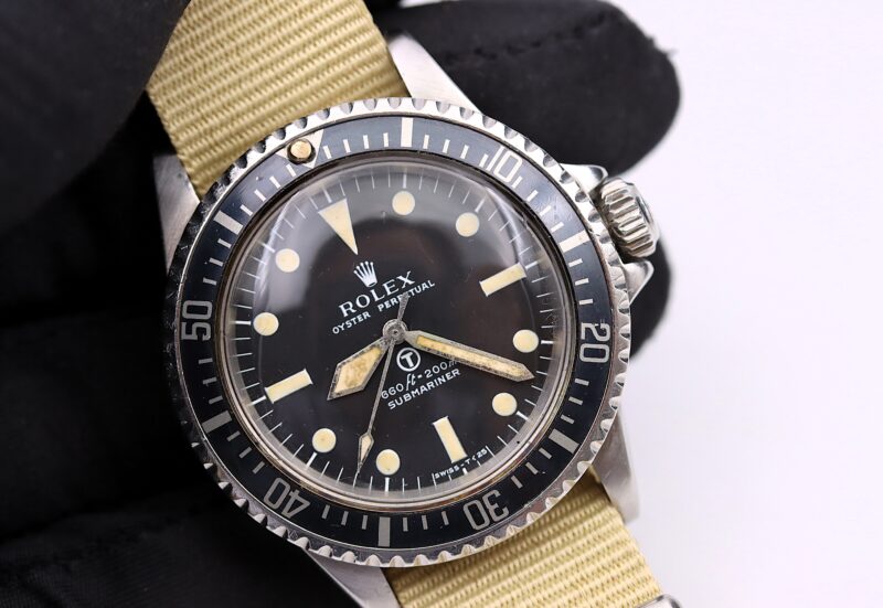 Rolex Submariner 5513 Milsub Assigned To British Navy 1975's - immagine 4