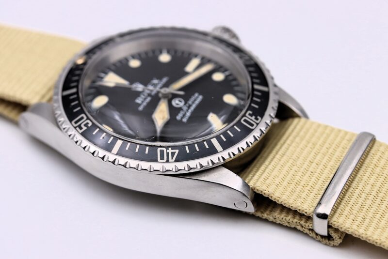 Rolex Submariner 5513 Milsub Assigned To British Navy 1975's - immagine 8