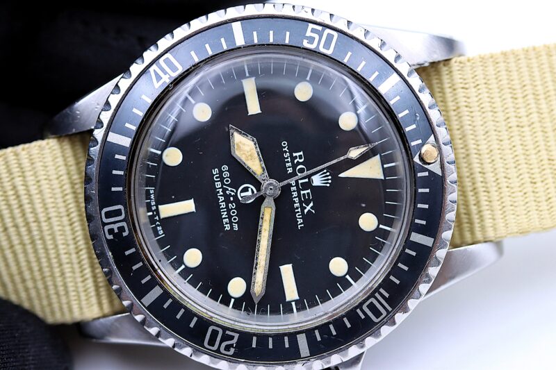 Rolex Submariner 5513 Milsub Assigned To British Navy 1975's - immagine 5