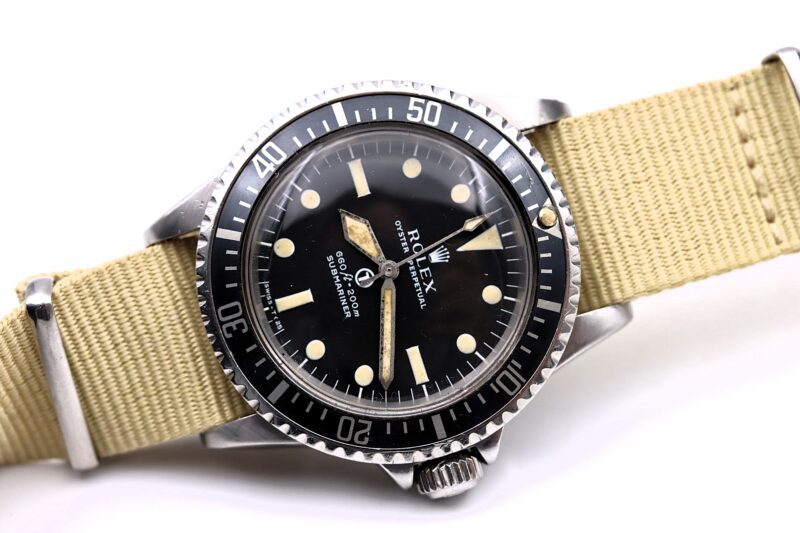 Rolex Submariner 5513 Milsub Assigned To British Navy 1975's - immagine 7