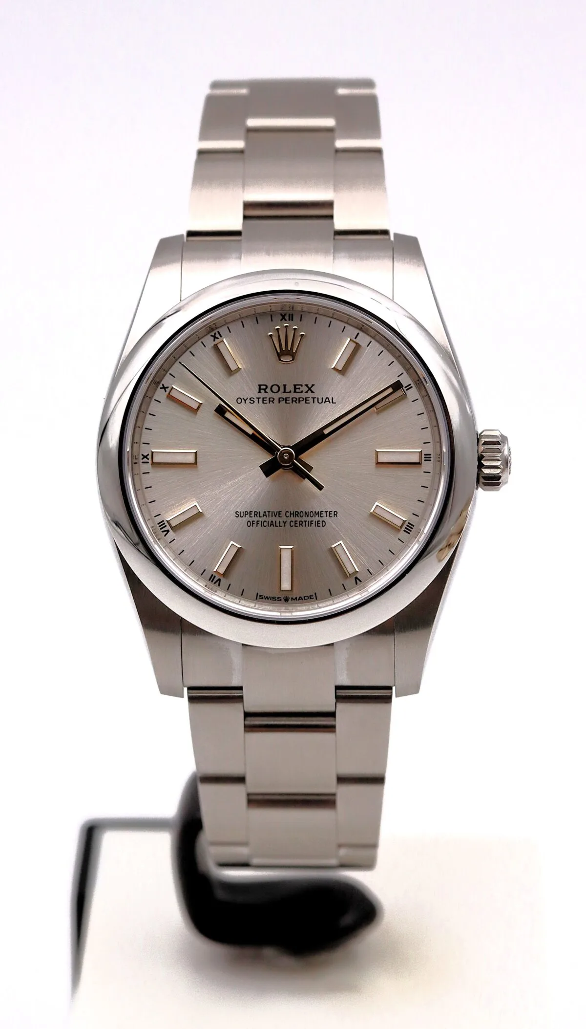 Rolex Oyster Perpetual 124200 Silver Dial Full Set 2026