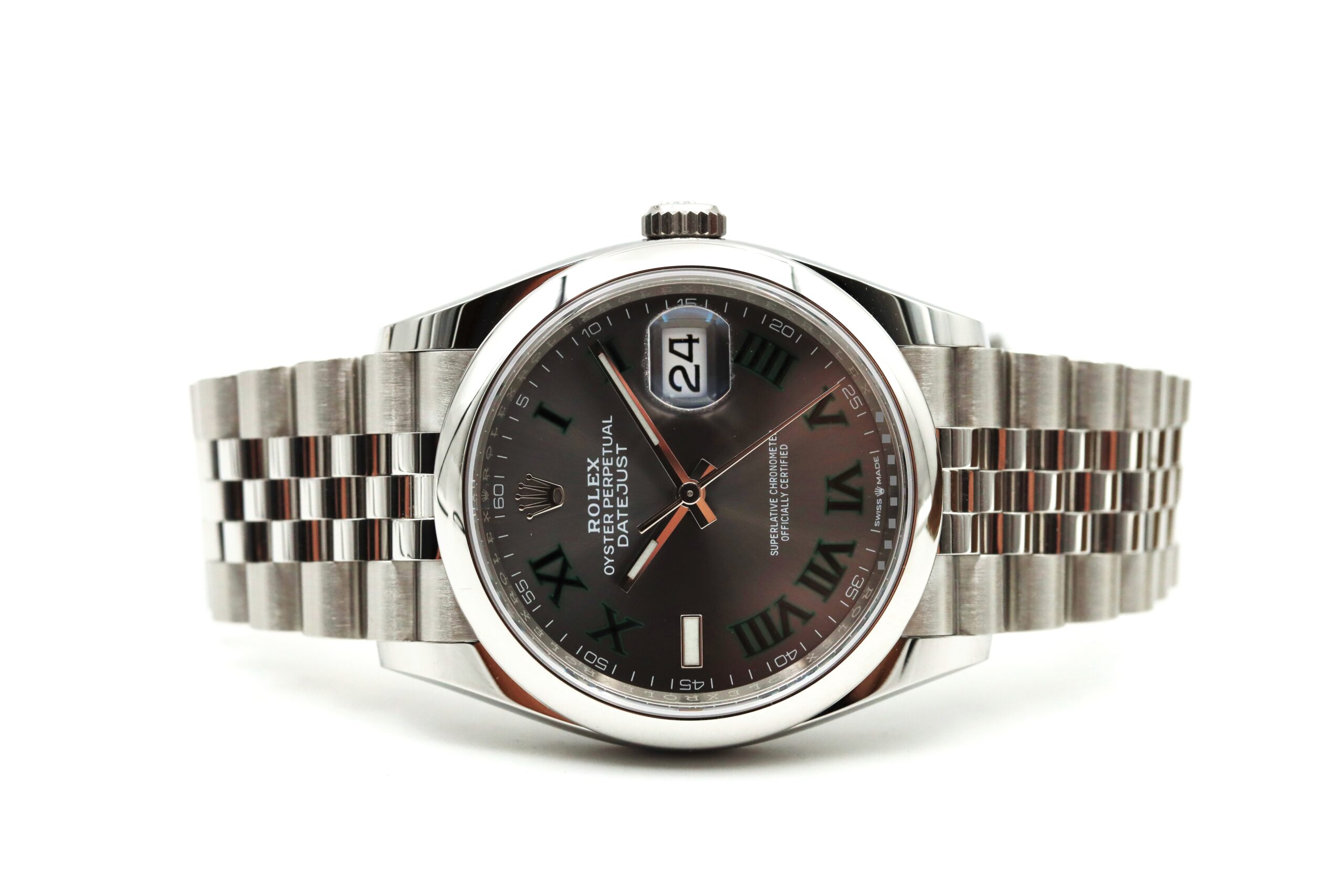 Rolex Datejust 126200 Jubilee Wimbledon Dial Full Set 09/2025 - immagine 2