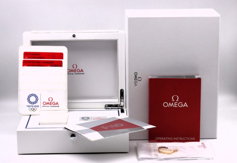 Omega Speedmaster Moonwatch Olympic Tokyo 2020 Limited Edition Full Set - immagine 9