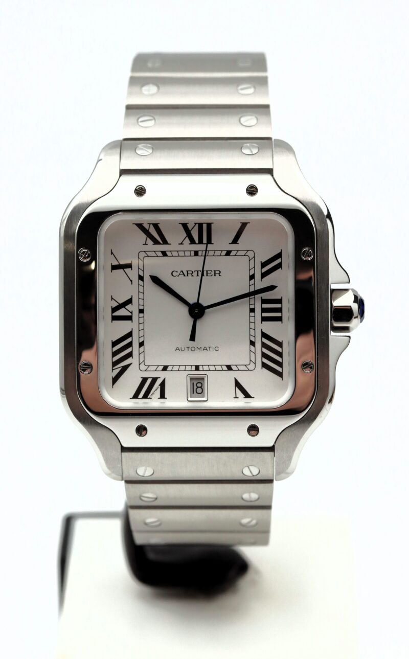 Cartier Santos WSSA0018 Mod Grande Like New Full Set 2023