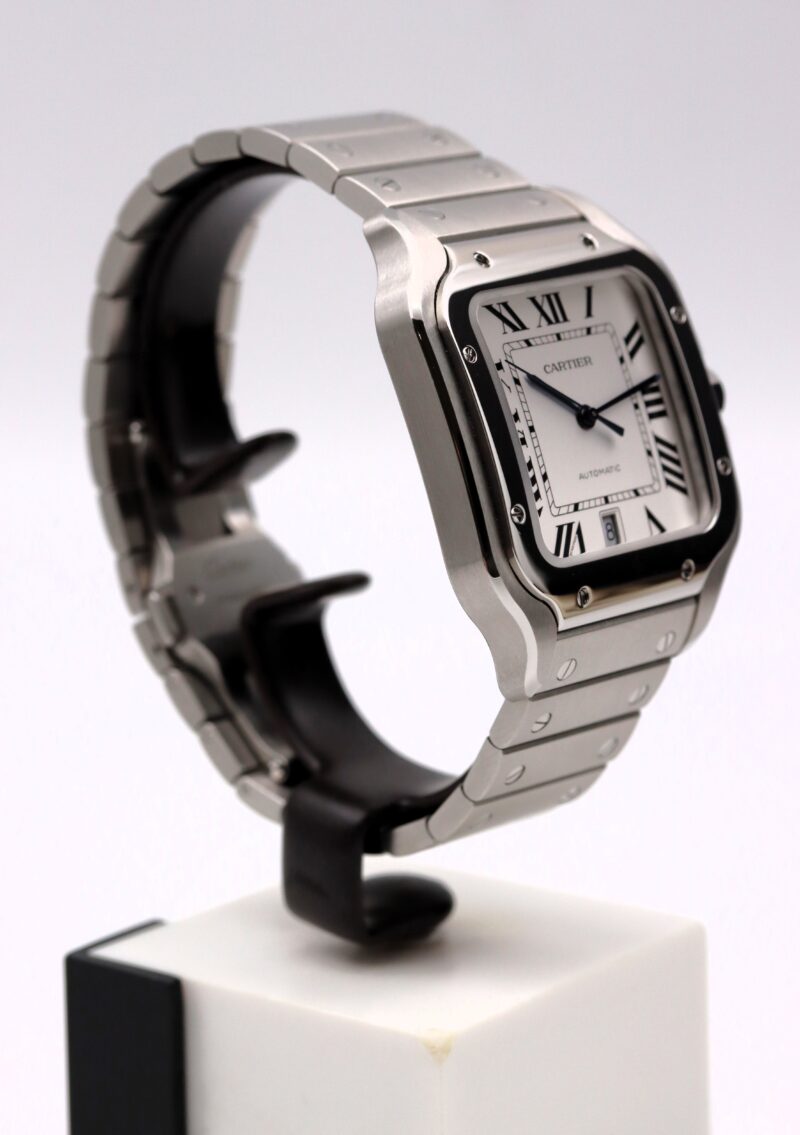 Cartier Santos WSSA0018 Mod Grande Like New Full Set 2023 - immagine 3