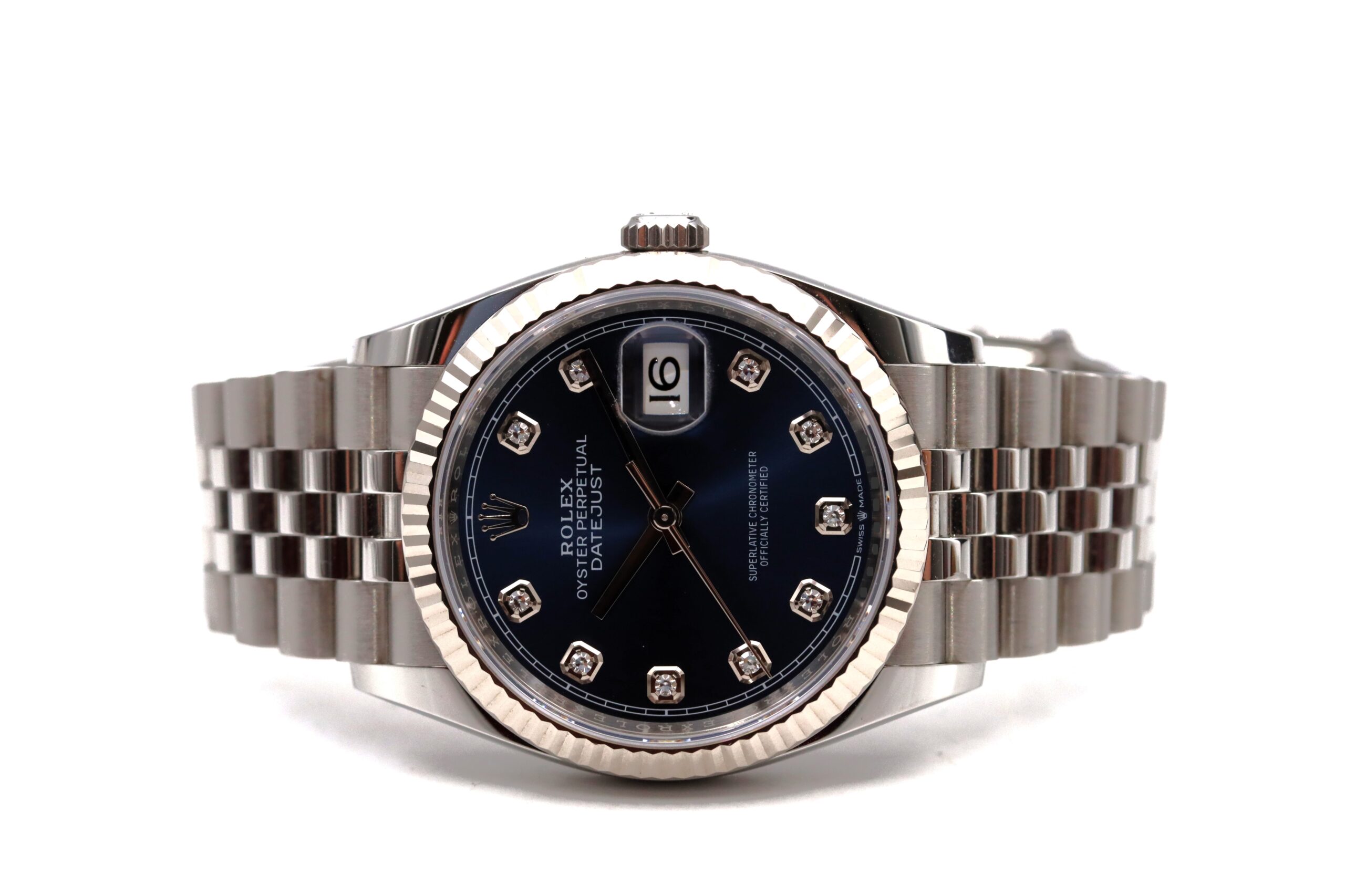 Rolex Datejust 126234  Quadrante Blu Diamanti Full Set 2026