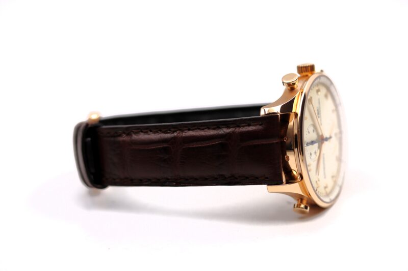IWC Portuguese Chronograph Rattrapante Oro Rosa Full Set Italia - immagine 9