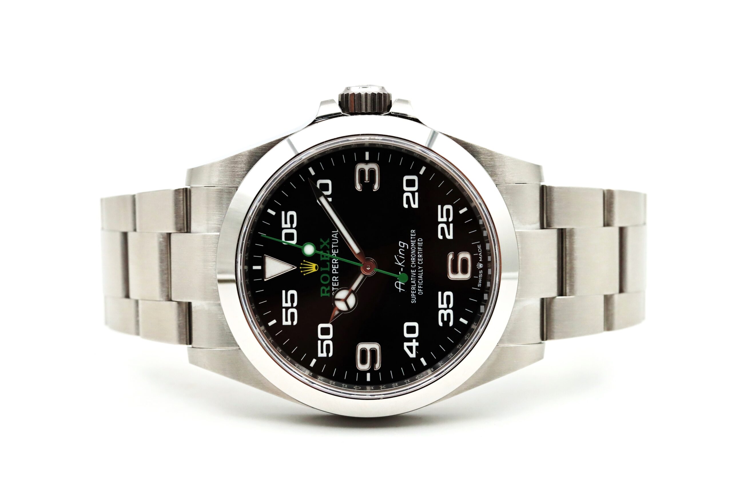 New Rolex Air King 40 Ref 126900 Full Set 05/2023