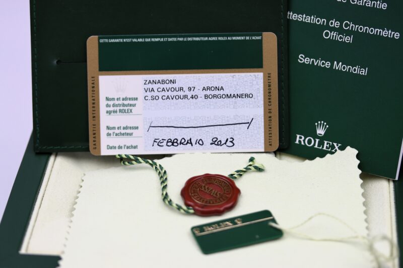 Rolex Submariner Date 116610LV Hulk Like New Full Set 2013 ITA - immagine 8