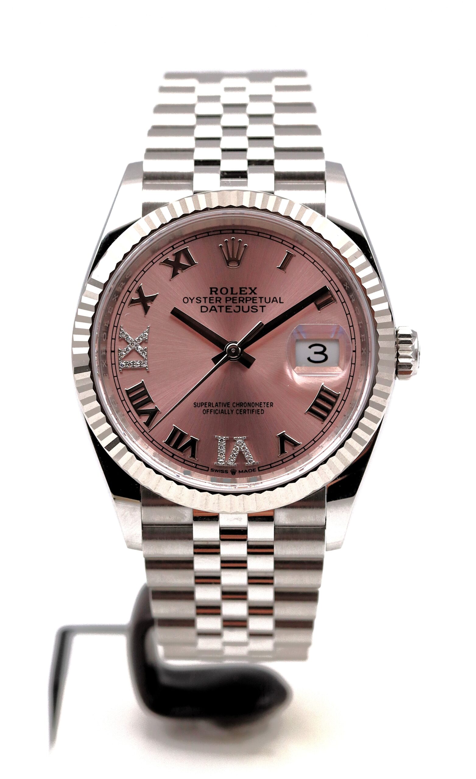 Rolex Datejust 126234  Quadrante Rosa Diamanti Full Set 2025