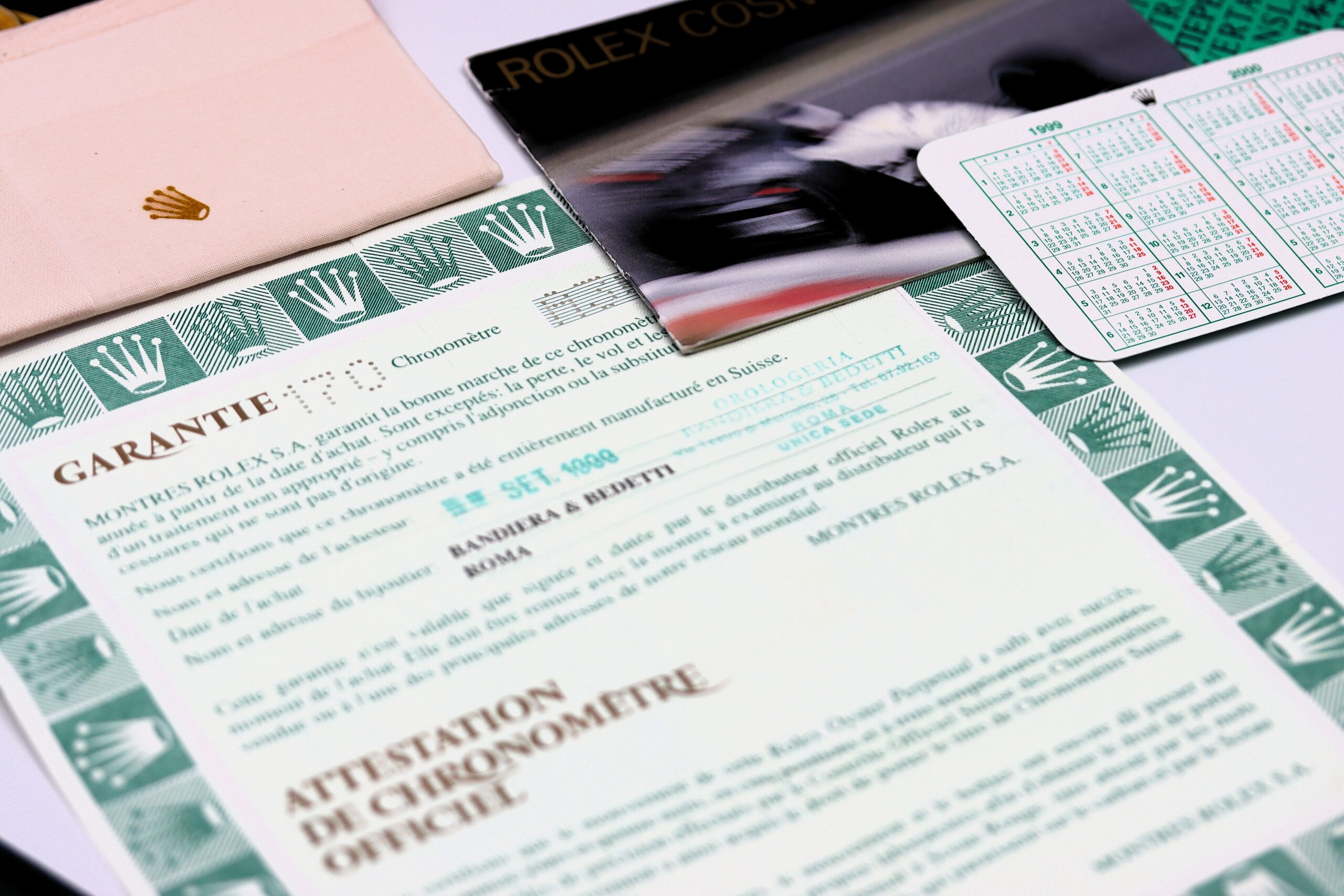 Rolex Daytona Ref 16519 Oro Bianco Sodalite Diamanti Full Set 1999 ITA - immagine 10