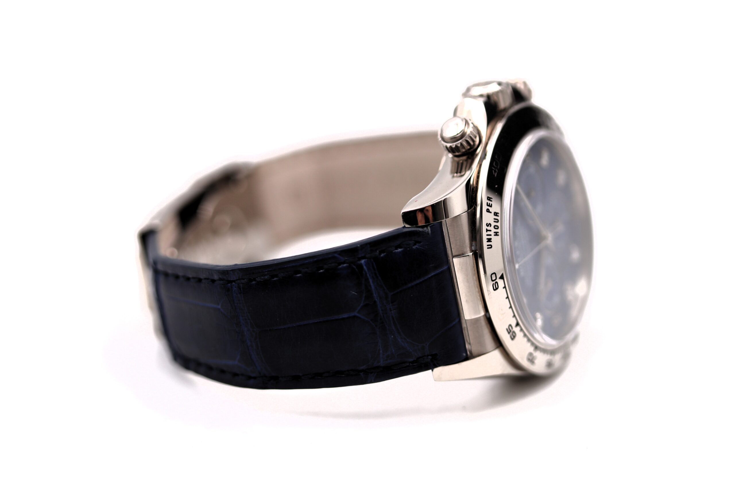 Rolex Daytona Ref 16519 Oro Bianco Sodalite Diamanti Full Set 1999 ITA - immagine 3