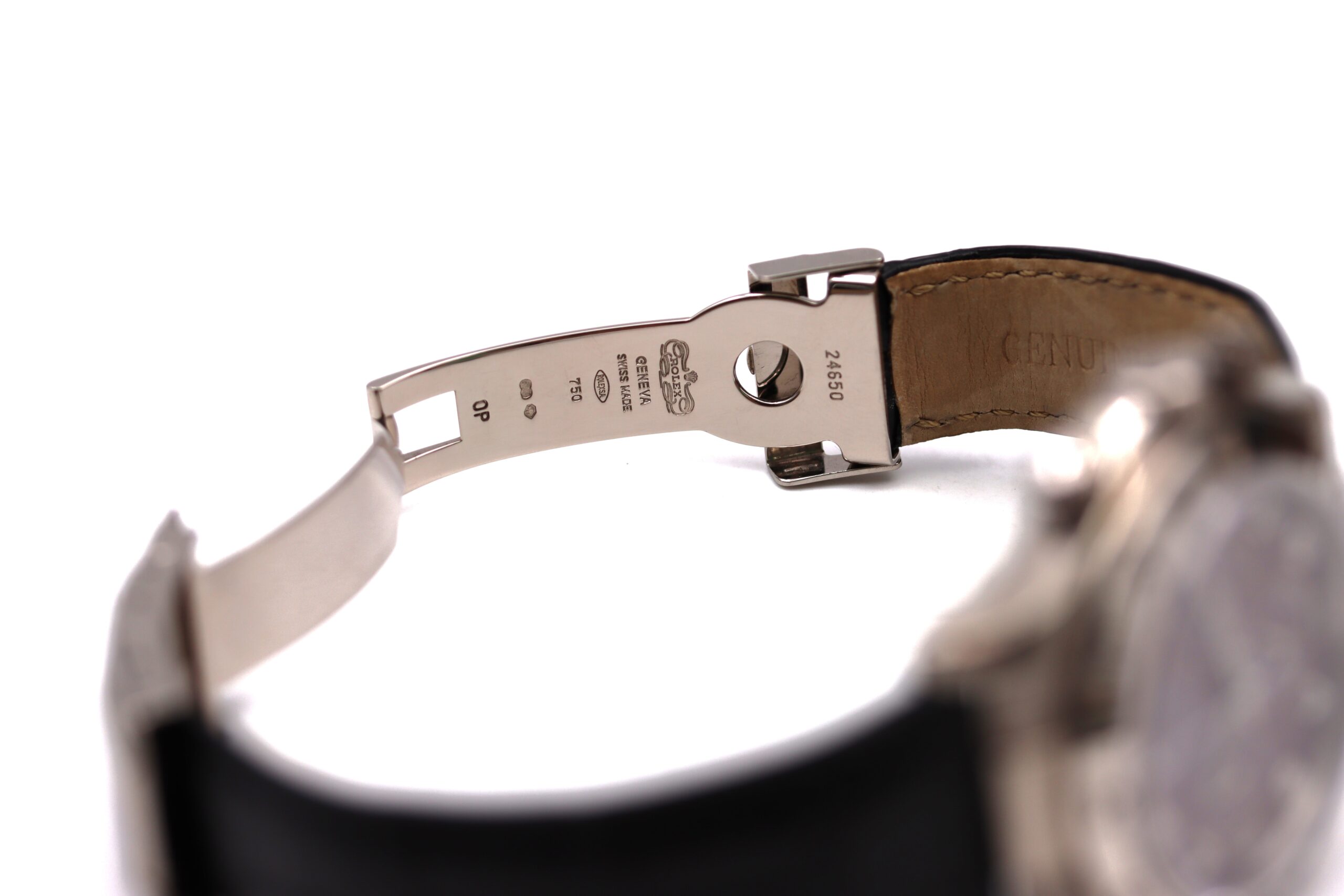 Rolex Daytona Ref 116519 Oro Bianco Rubellite Diamanti Full Set 2007 ITA - immagine 7