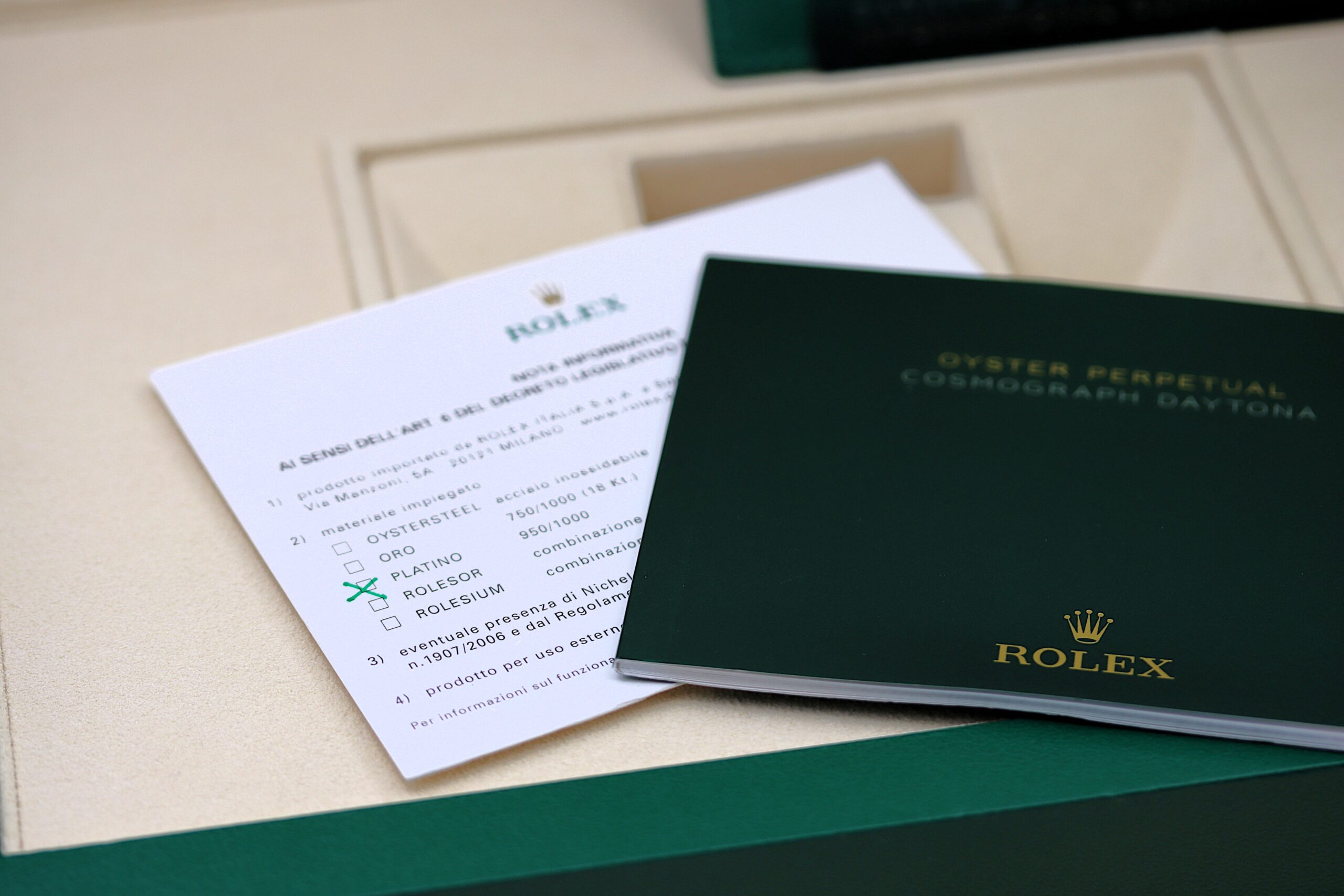 Rolex Cosmograph Daytona 116506 Platino Full Stickers 2020 - immagine 9