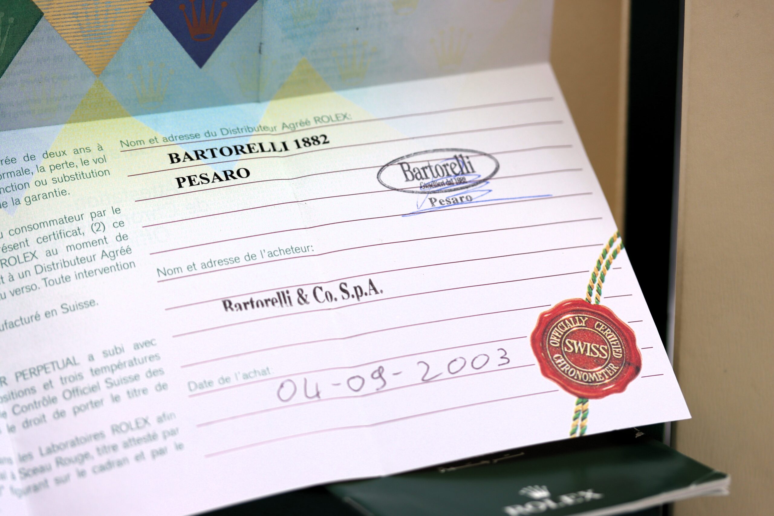 Rolex Daytona 116528 Madreperla Tahiti Full Set 2003 ITA - immagine 9