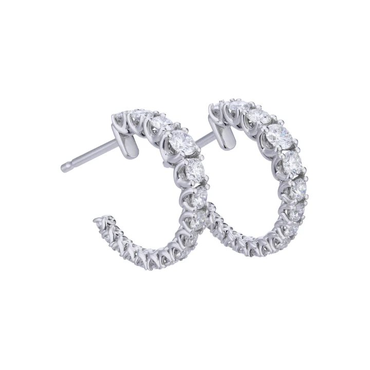 Orecchini Cerchio Scalare Piccoli