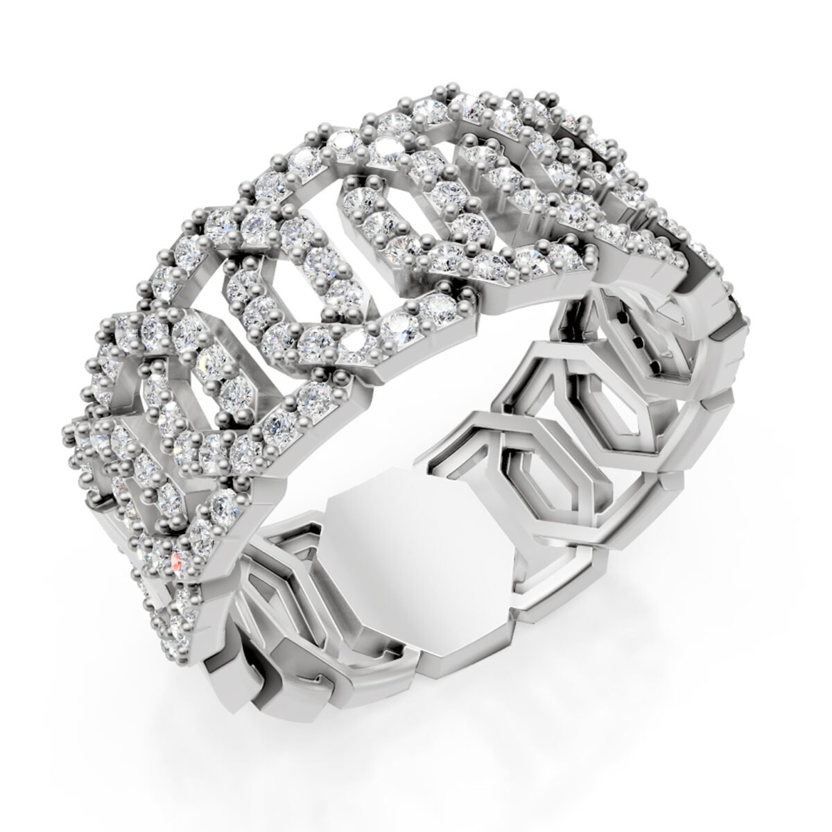 Anello a Fascia a 8 Elementi