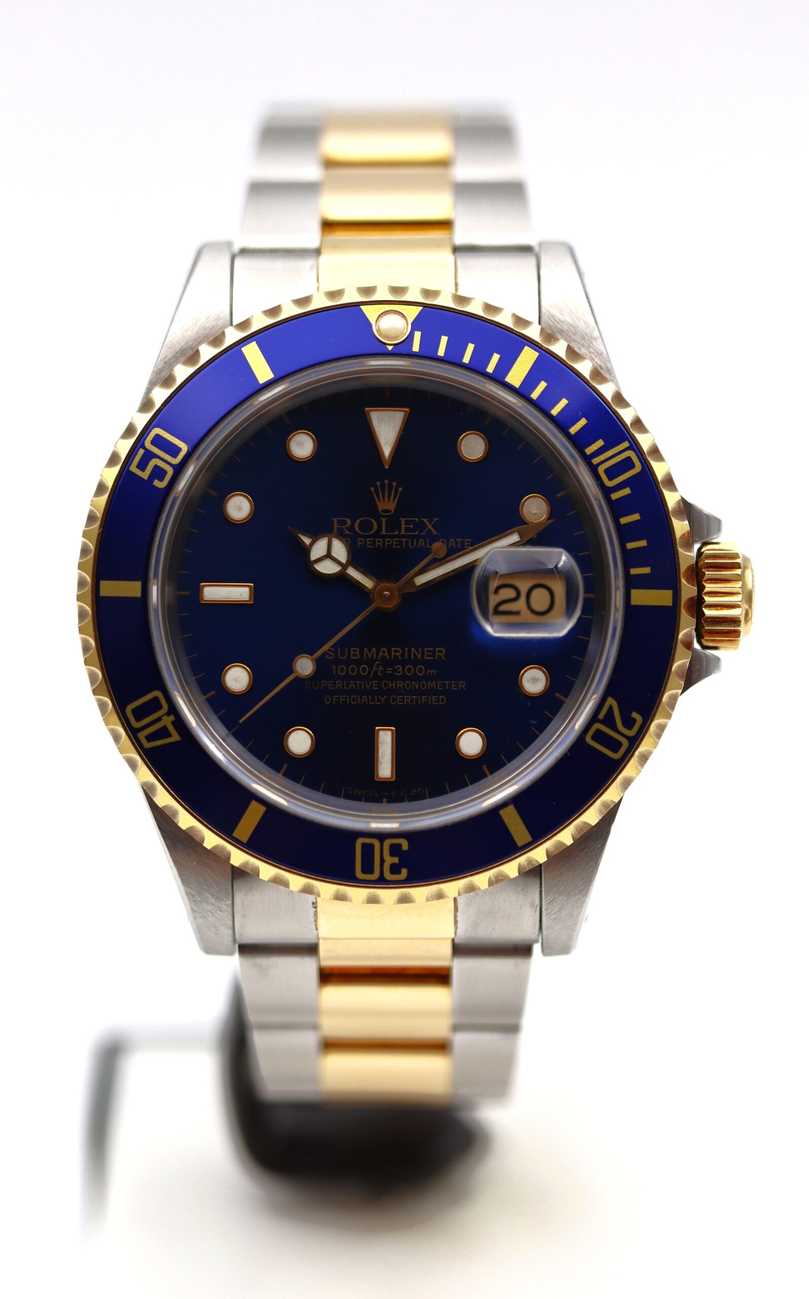 Rolex Submariner Date Ref 16613 Blu Anno 1991