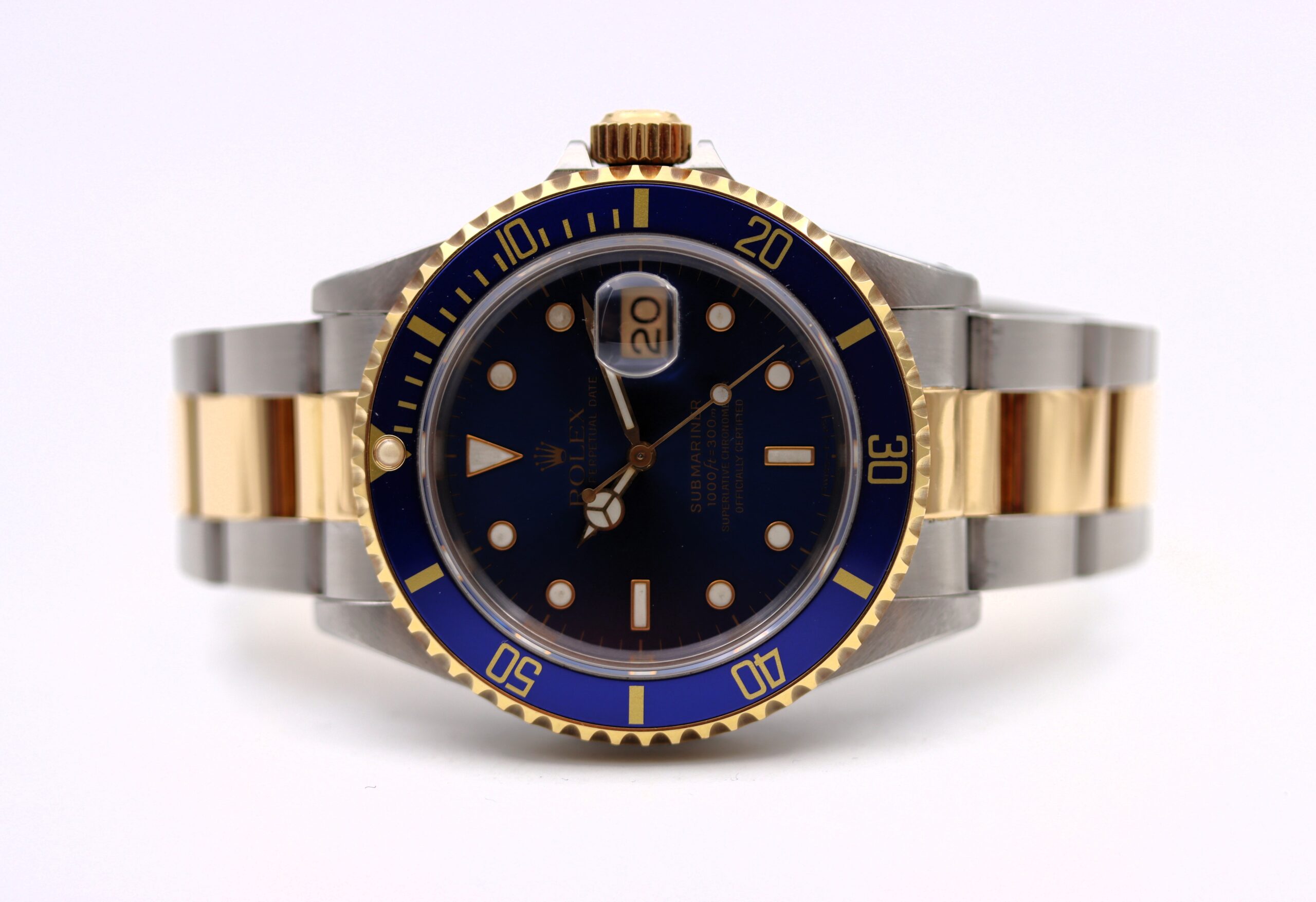 Rolex Submariner Date Ref 16613 Blu Anno 1991 - immagine 2