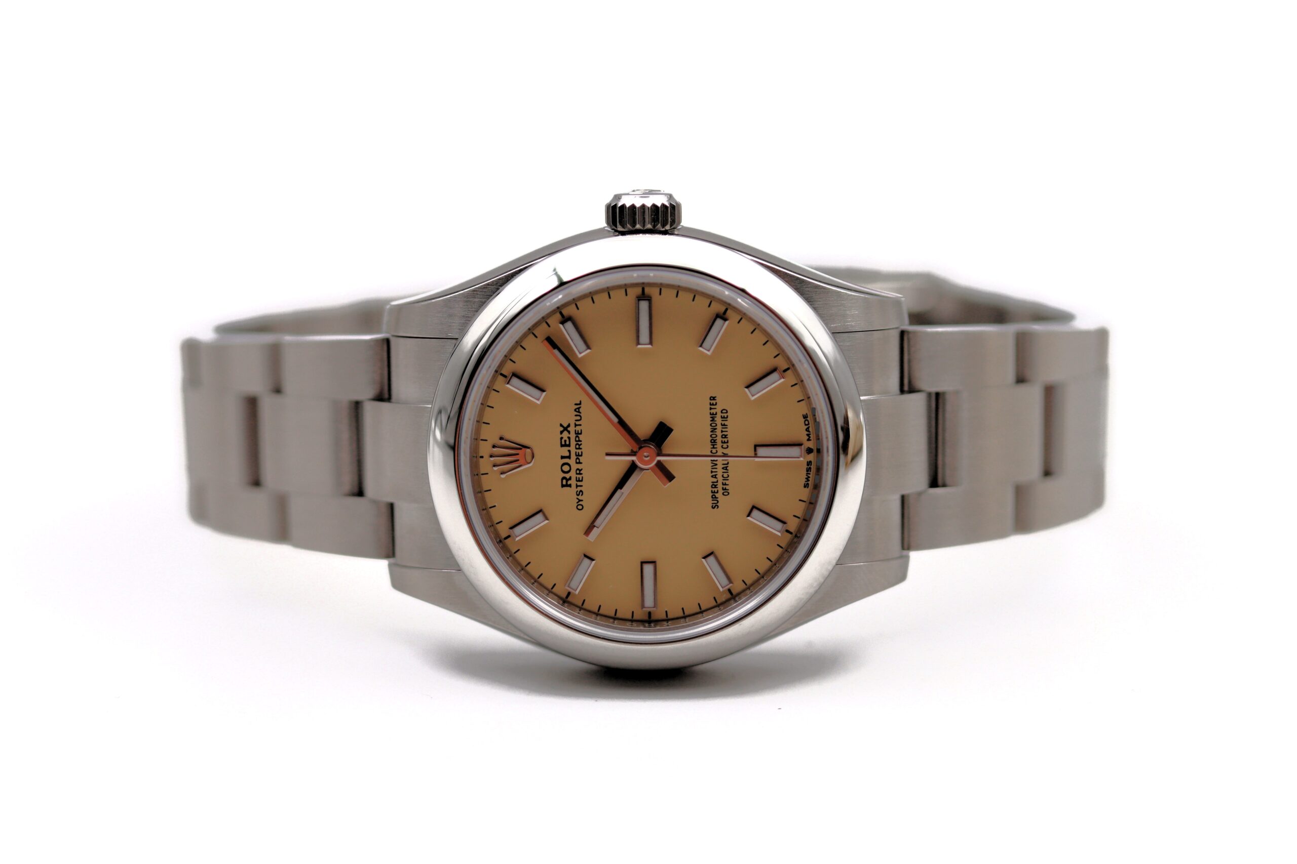 Rolex Oyster Perpetual 31 277200 Beige Butterscotch Dial Full Set 2025 - immagine 2