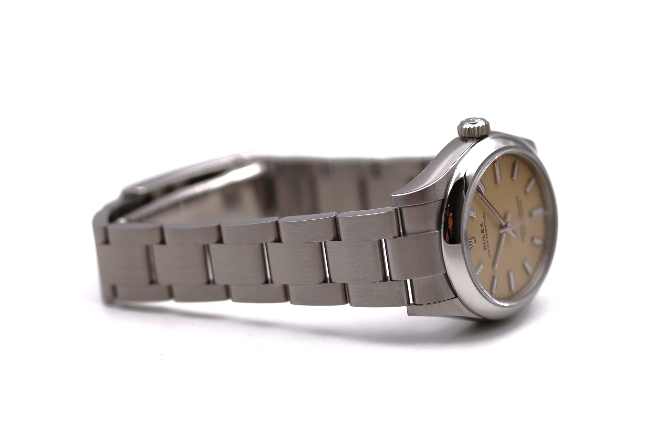 Rolex Oyster Perpetual 31 277200 Beige Butterscotch Dial Full Set 2025 - immagine 3