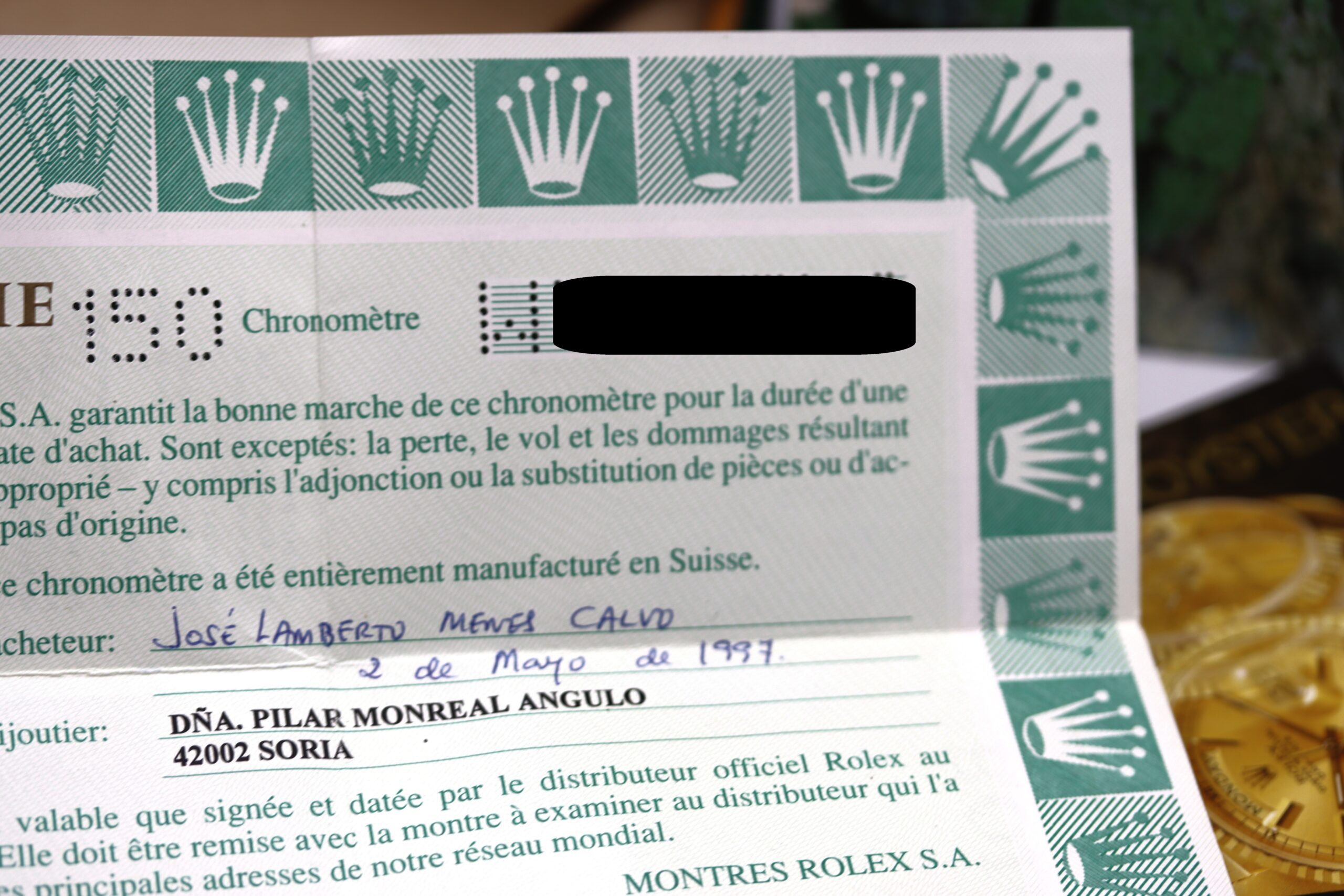 Rolex Datejust Ref 16233 36mm Scatola & Garanzia Rolex 1997 - immagine 8