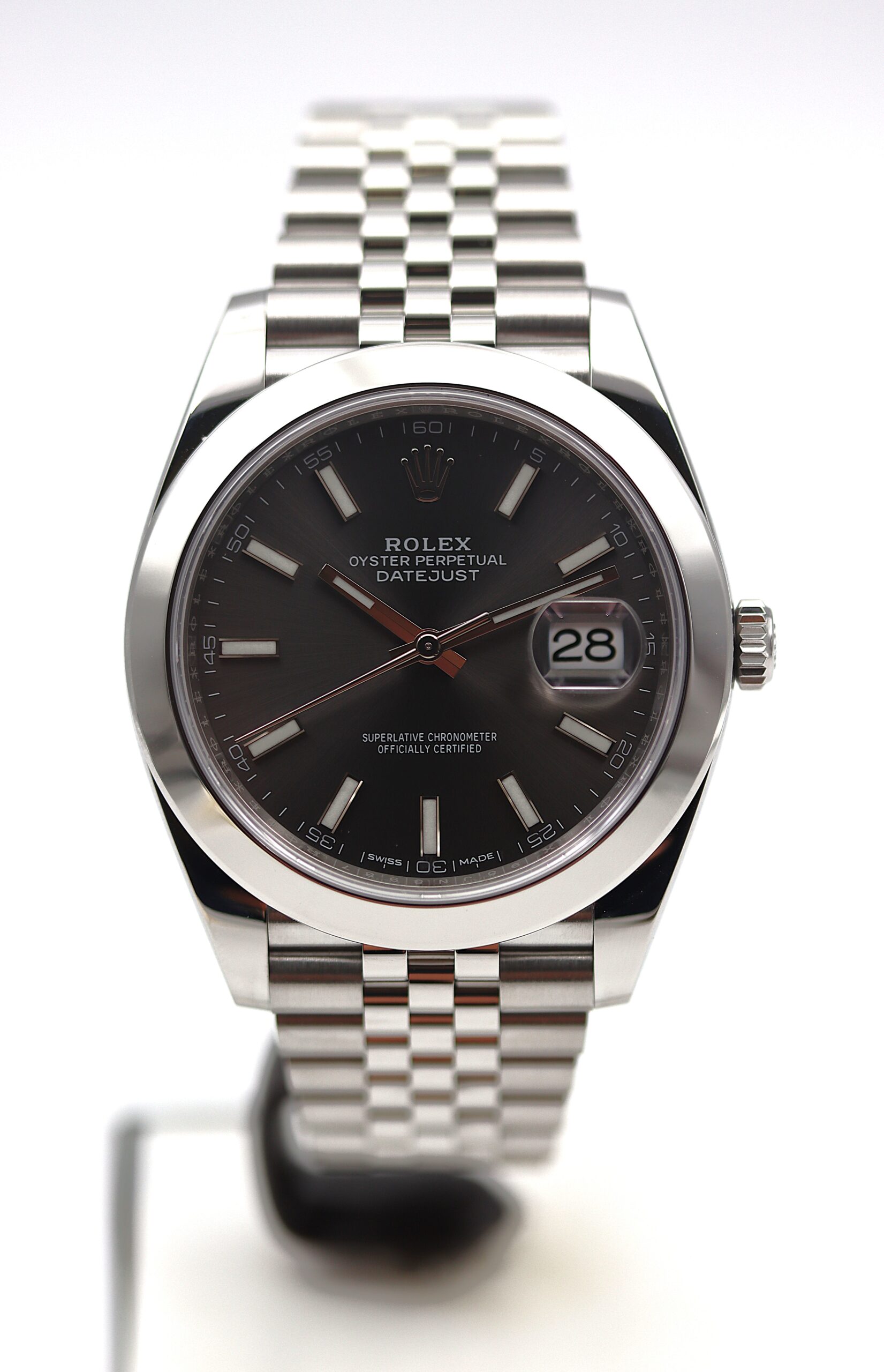 Rolex Datejust 41 126300 Quadrante Ardesia Full Set 2017 ITA