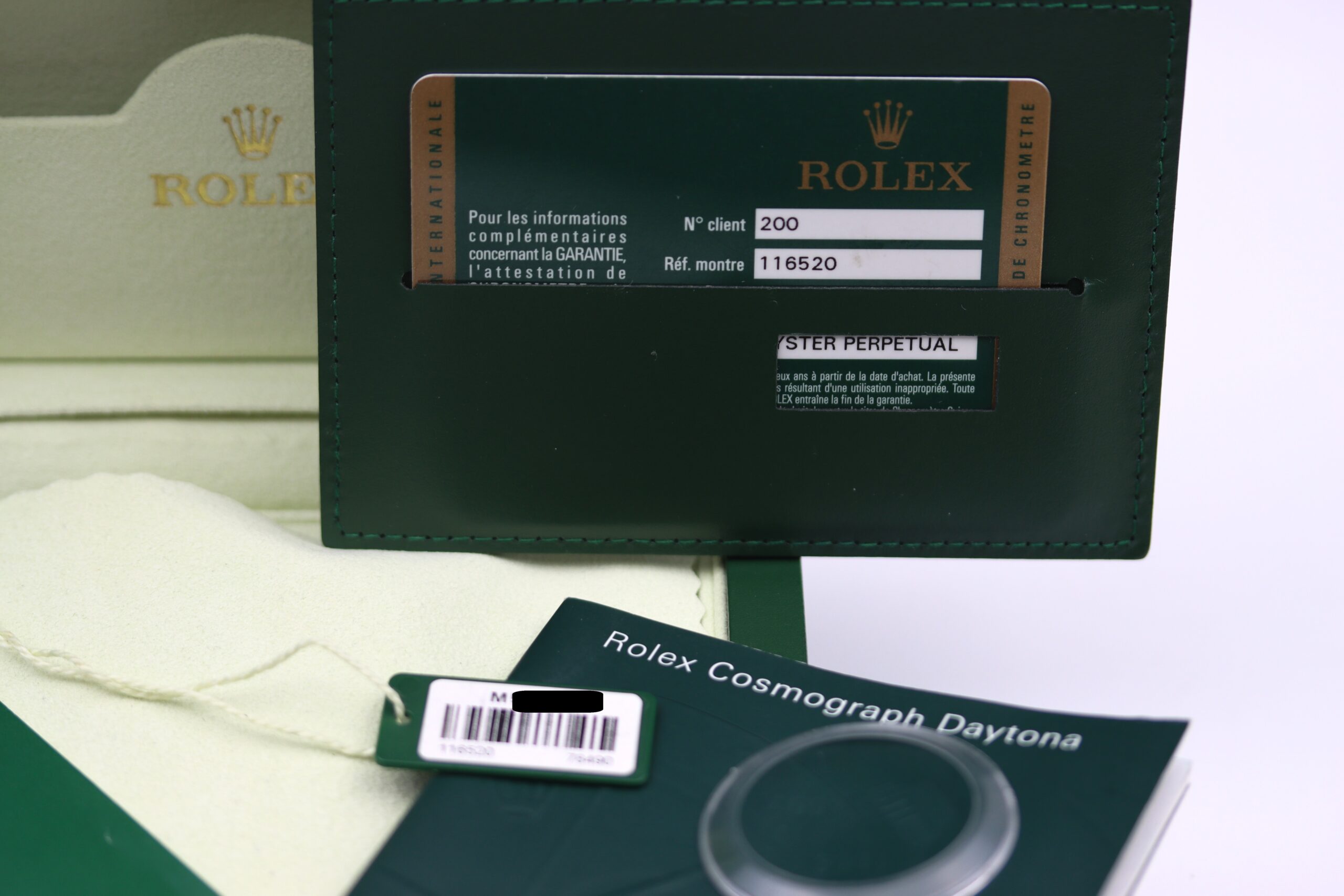 Rolex Daytona Ref 116520 Completo Garanzia Card 2008 - immagine 10