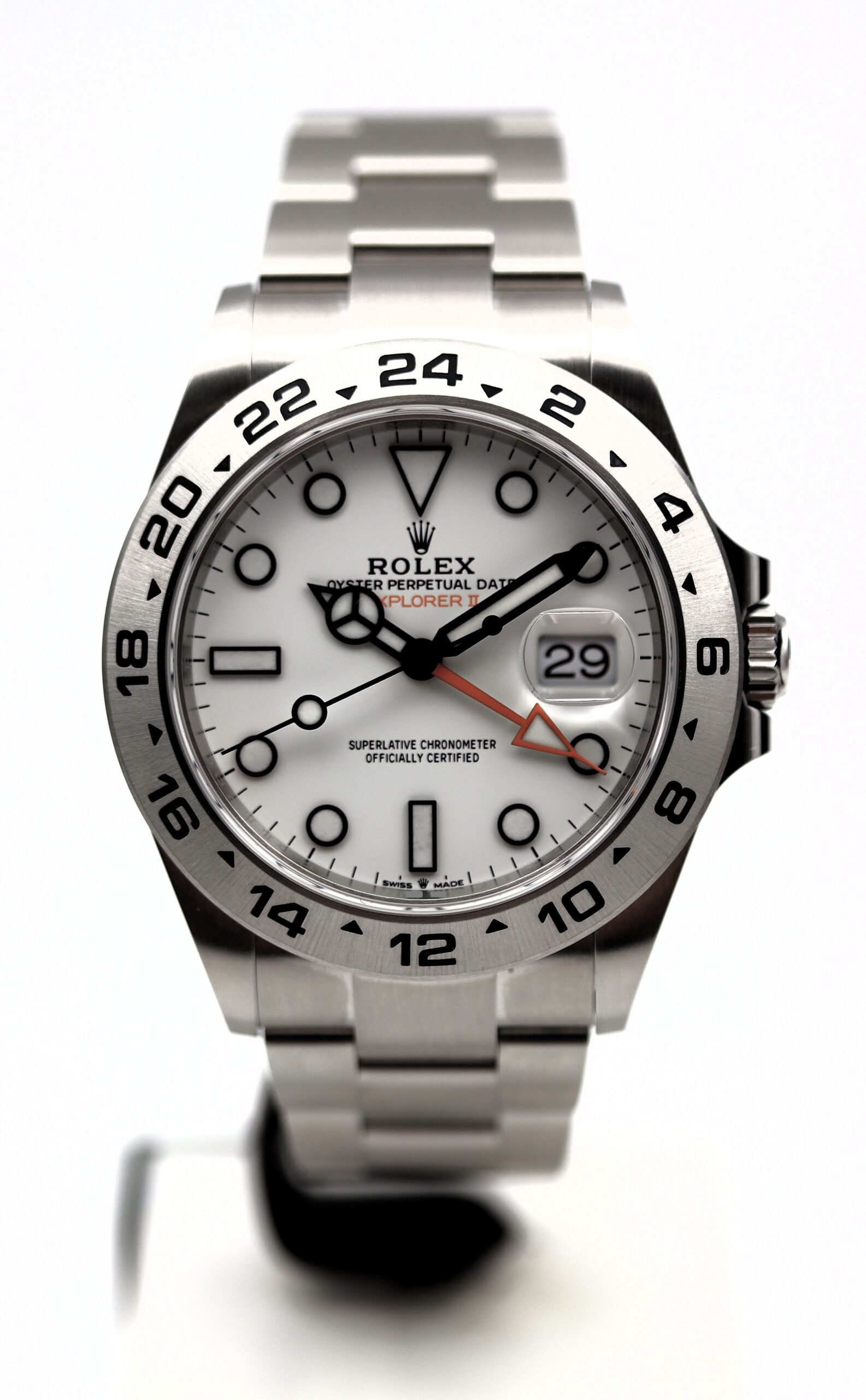 Rolex Explorer II 226570 Polar White Dial Full Set 10/2025