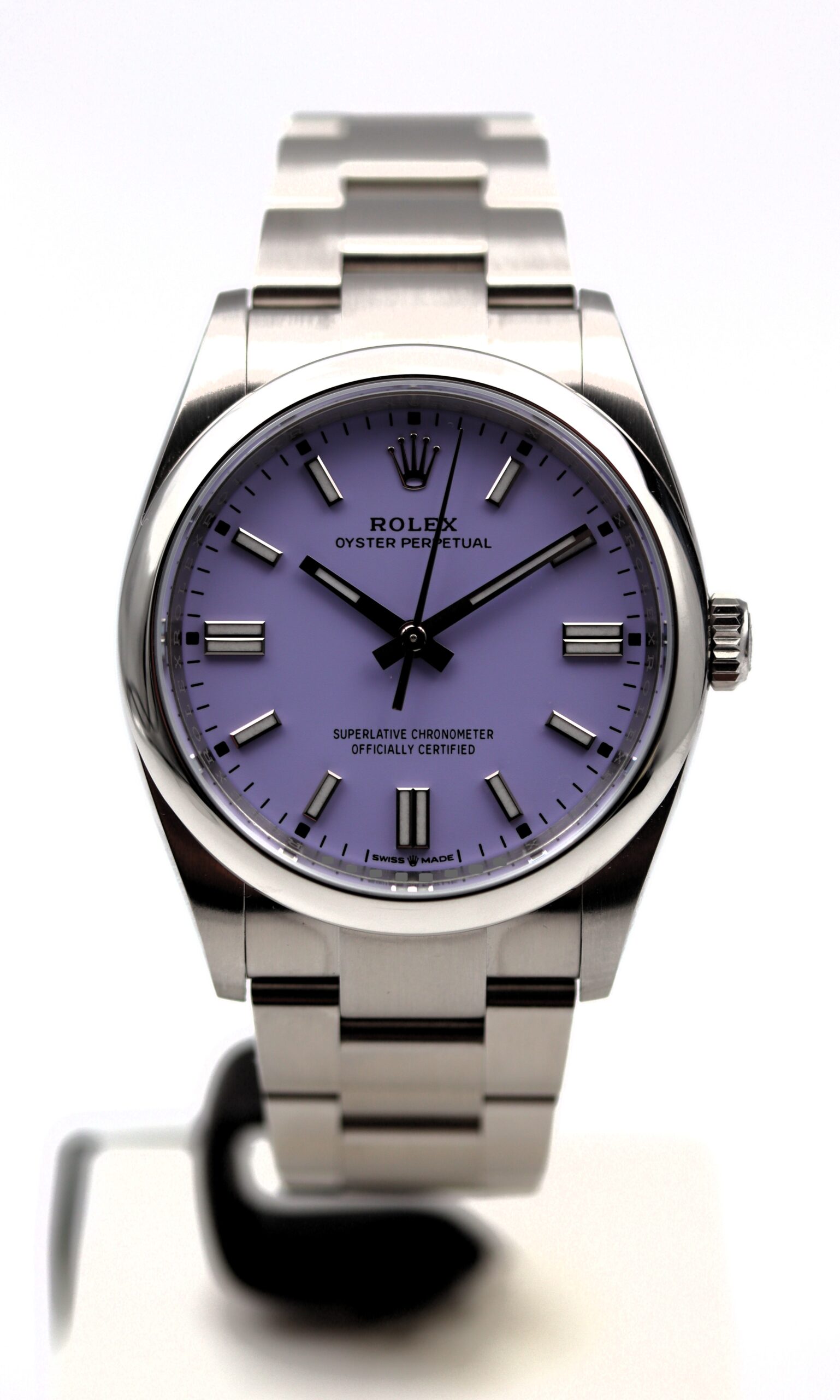 Rolex Oyster Perpetual 36 Ref 126000 Lavender Dial Full Set 05/2026
