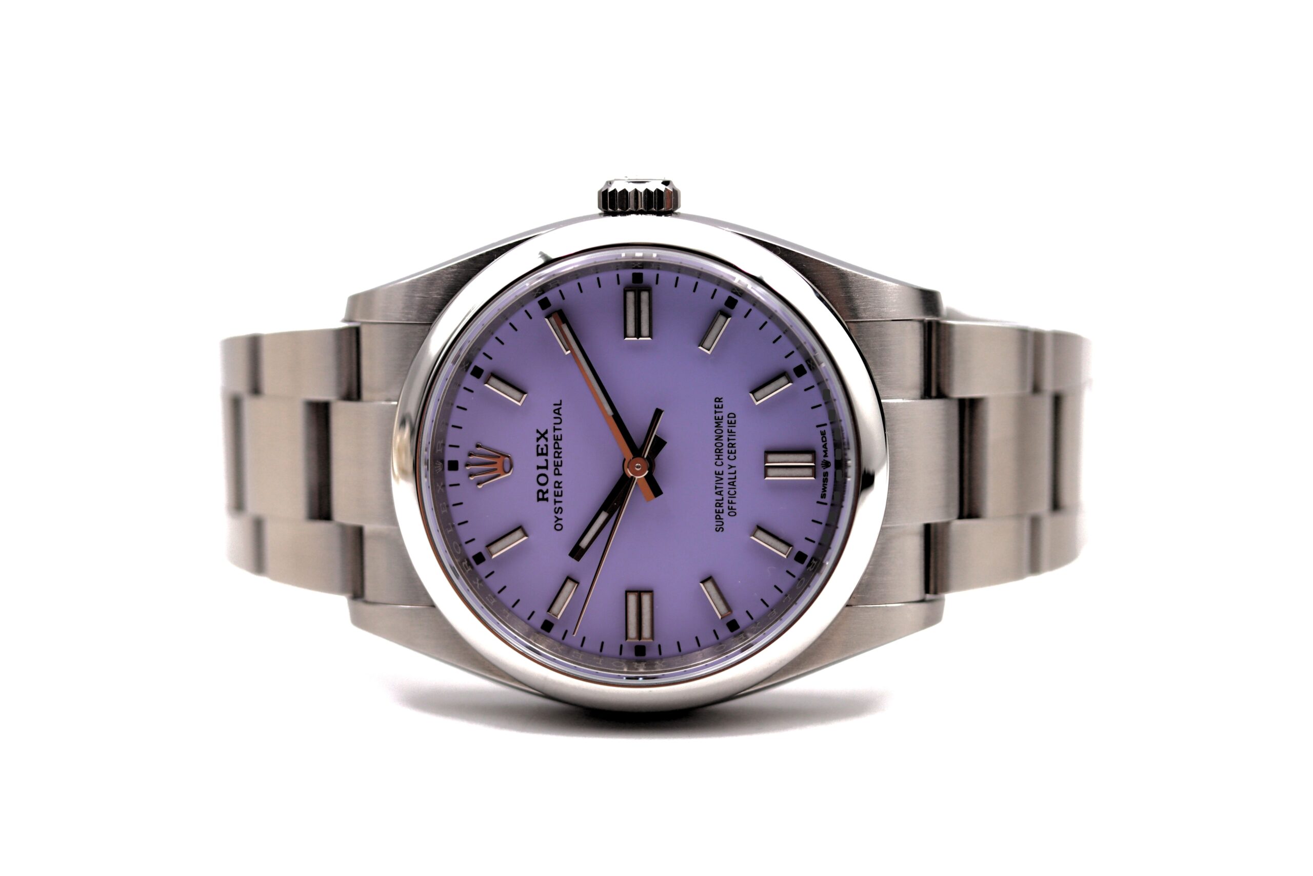 Rolex Oyster Perpetual 36 Ref 126000 Lavender Dial Full Set 05/2026