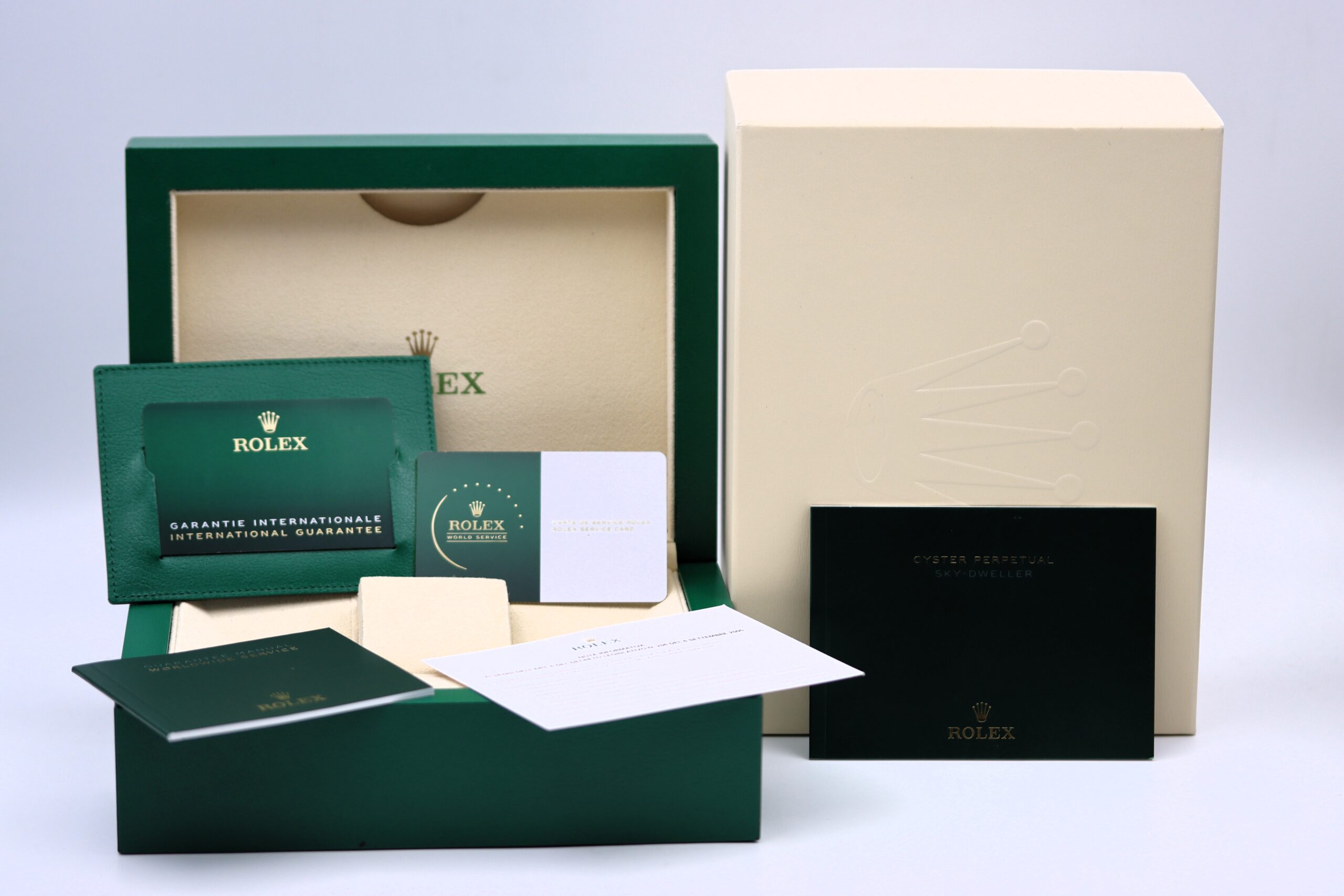 Rolex Sky-Dweller Ref 326935 Everose Chocolate Dial Full Set 2023 - immagine 7