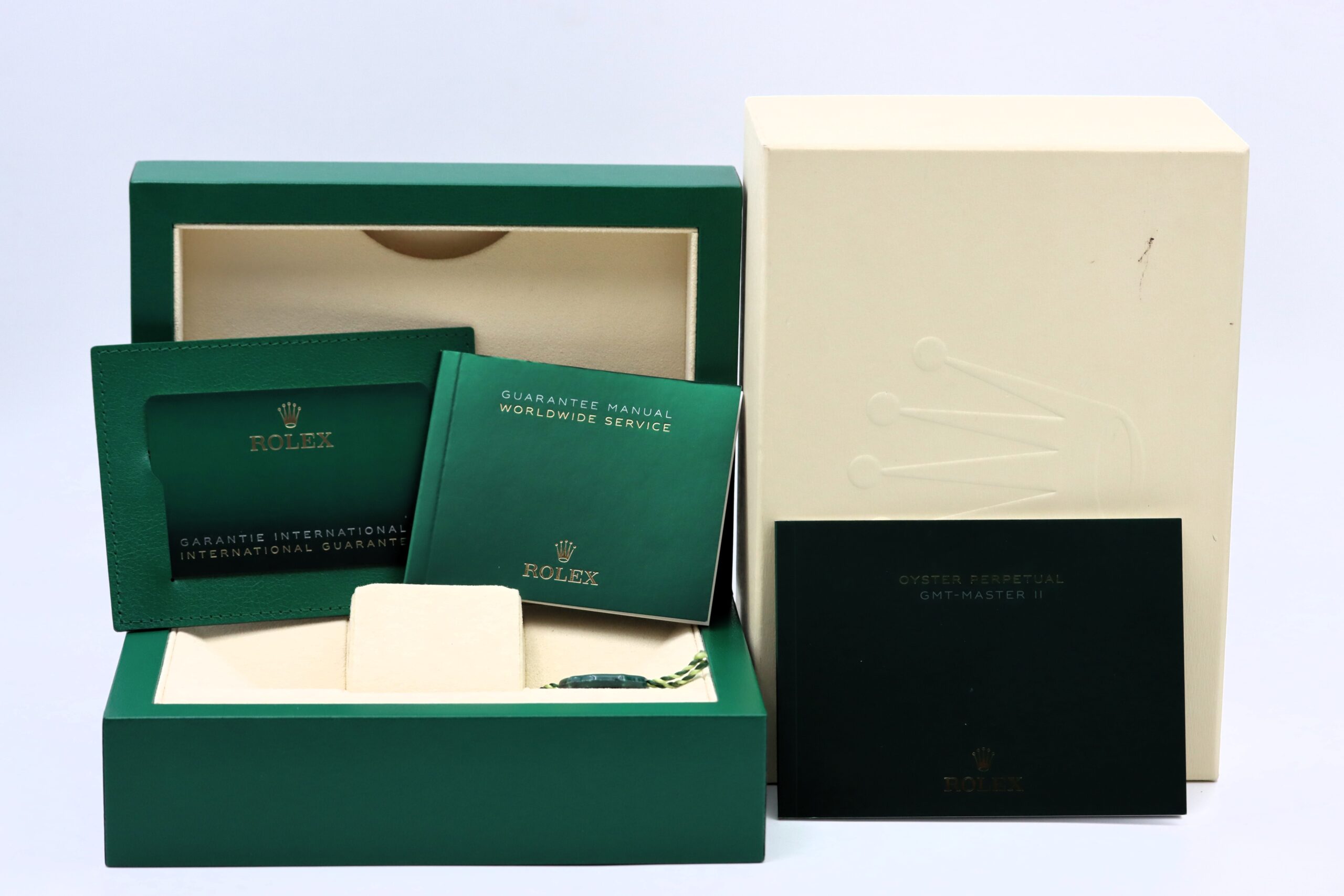 Rolex GMT Master II 126710BLRO Pepsi Jubilee Green Card Full Set 2021 - immagine 7