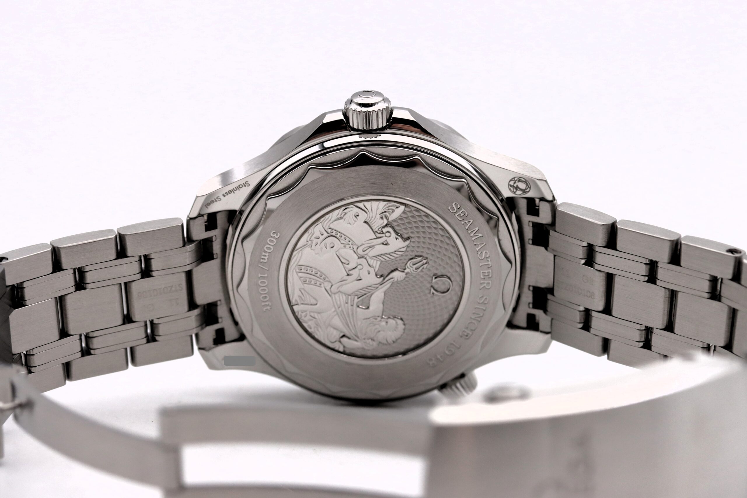 Omega Seamaster Diver 300m Summer Blue 75th Like New Full Set 05/2024 - immagine 5