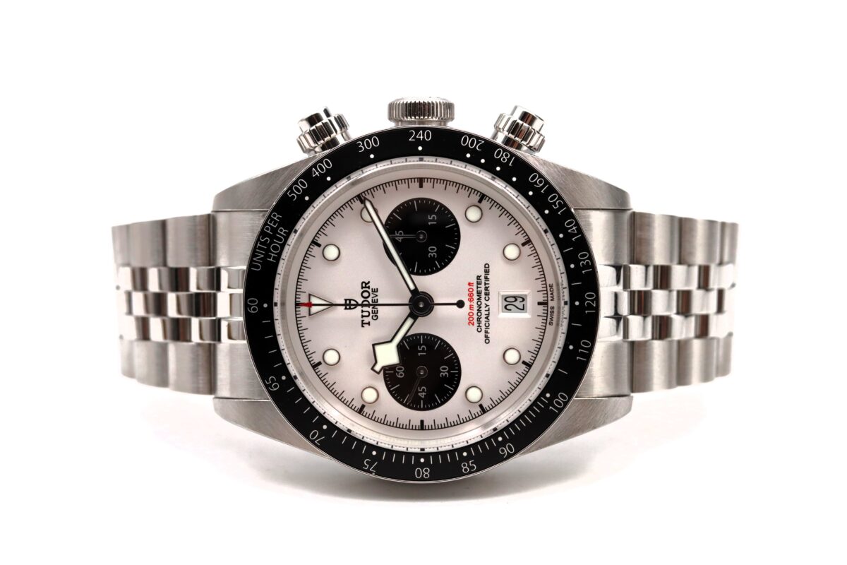Tudor Black Bay Chrono 79360N Panda Dial Jubilee Full Set 08/2025