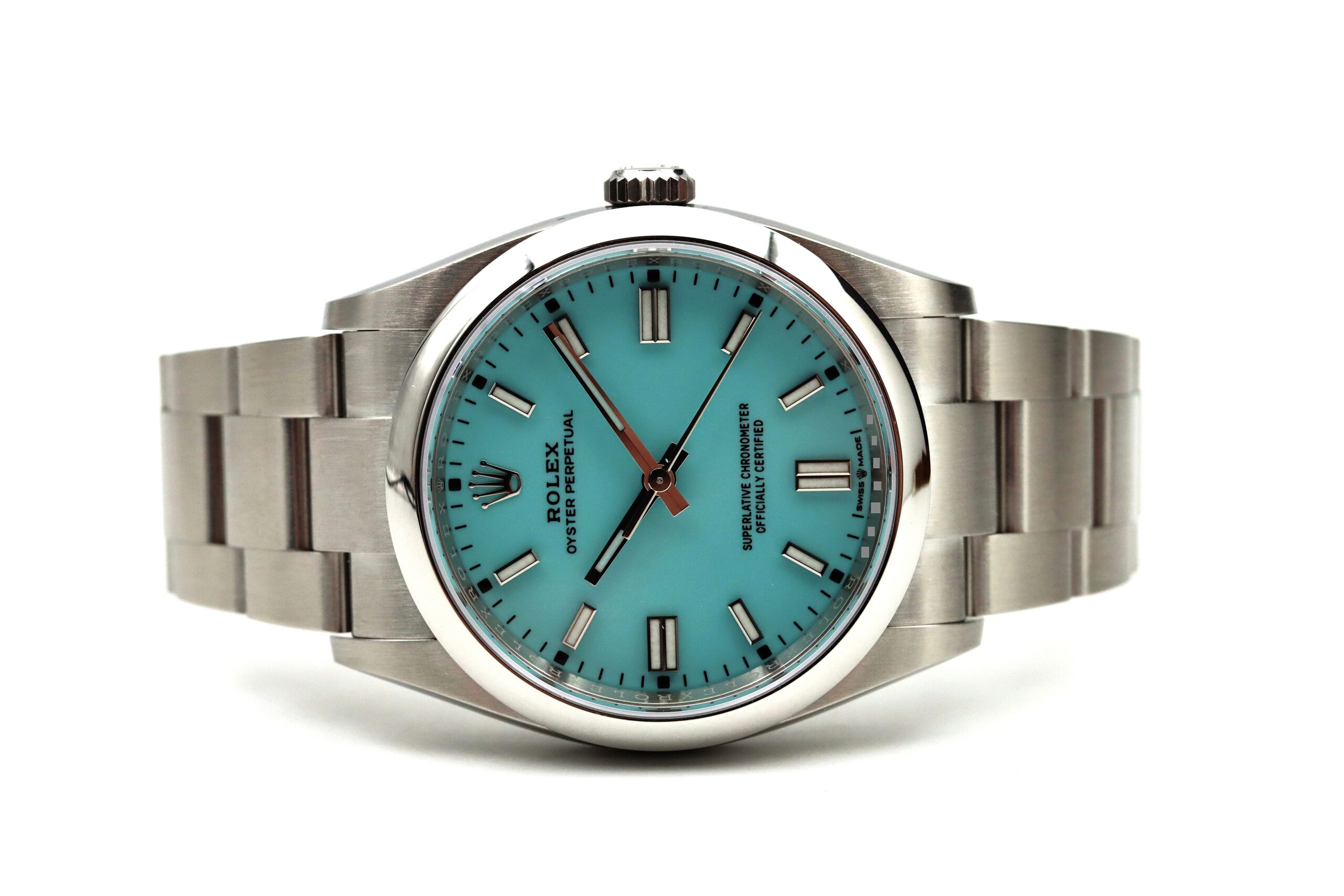Rolex Oyster Perpetual 36mm 126000 Tiffany Dial Full Set 2026