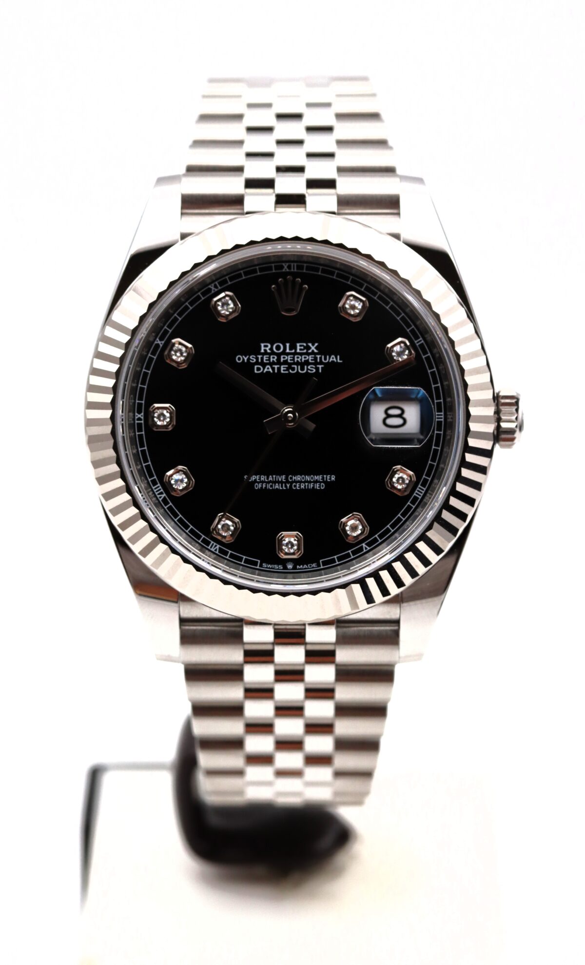 Rolex Datejust 41 126334 Quadrante Nero Diamanti Full Set 06/2026