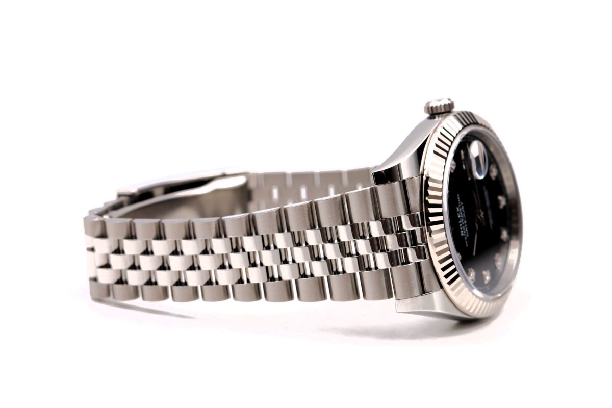 Rolex Datejust 41 126334 Quadrante Nero Diamanti Full Set 06/2026