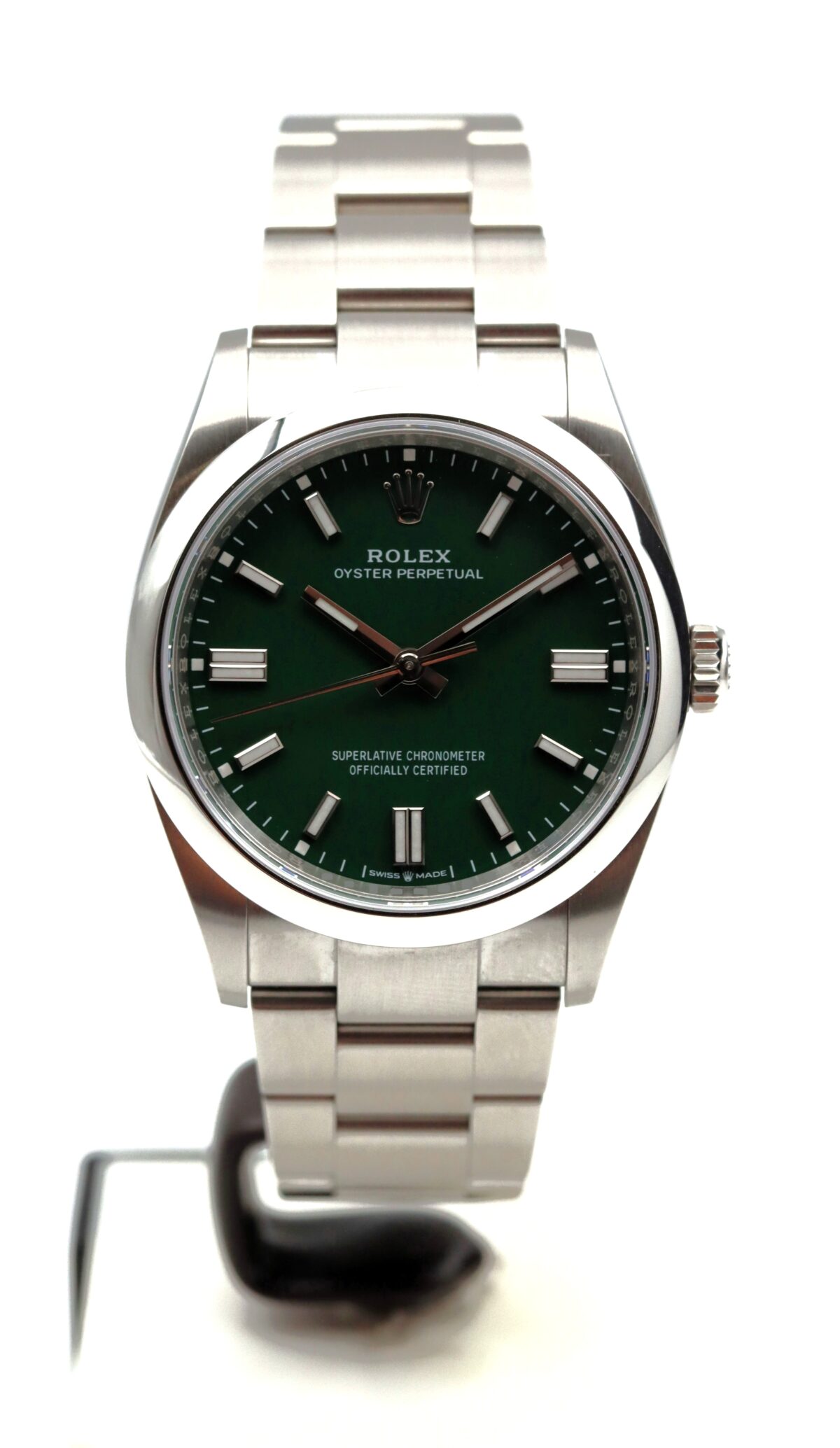 Rolex Oyster Perpetual Ref 126000 36mm Green Dial Full Set 10/2024