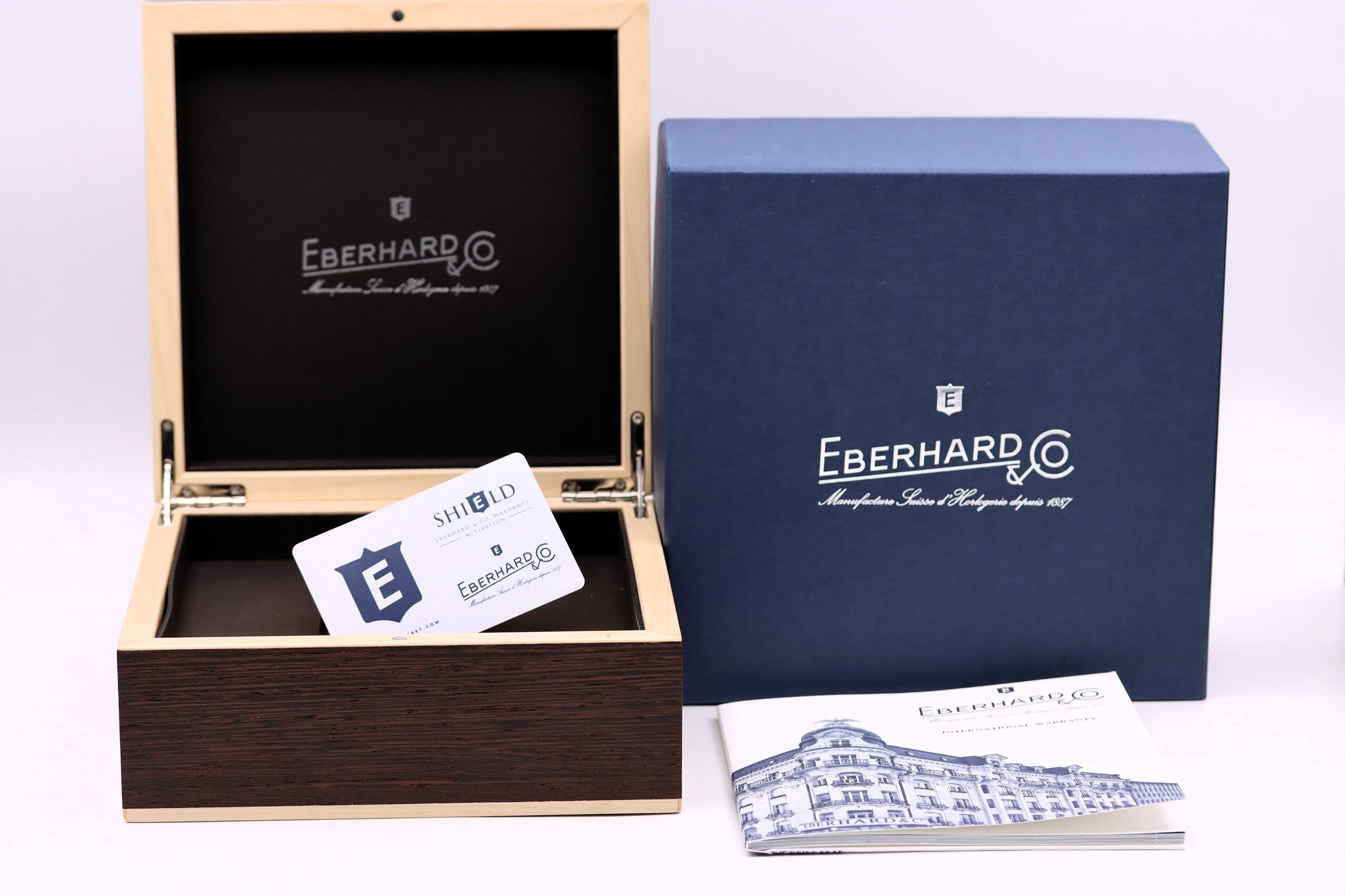 Eberhard & Co. Chrono 4 Ref 31073 20th Anniversary Carta da Zucchero Full Set 2023 - immagine 8