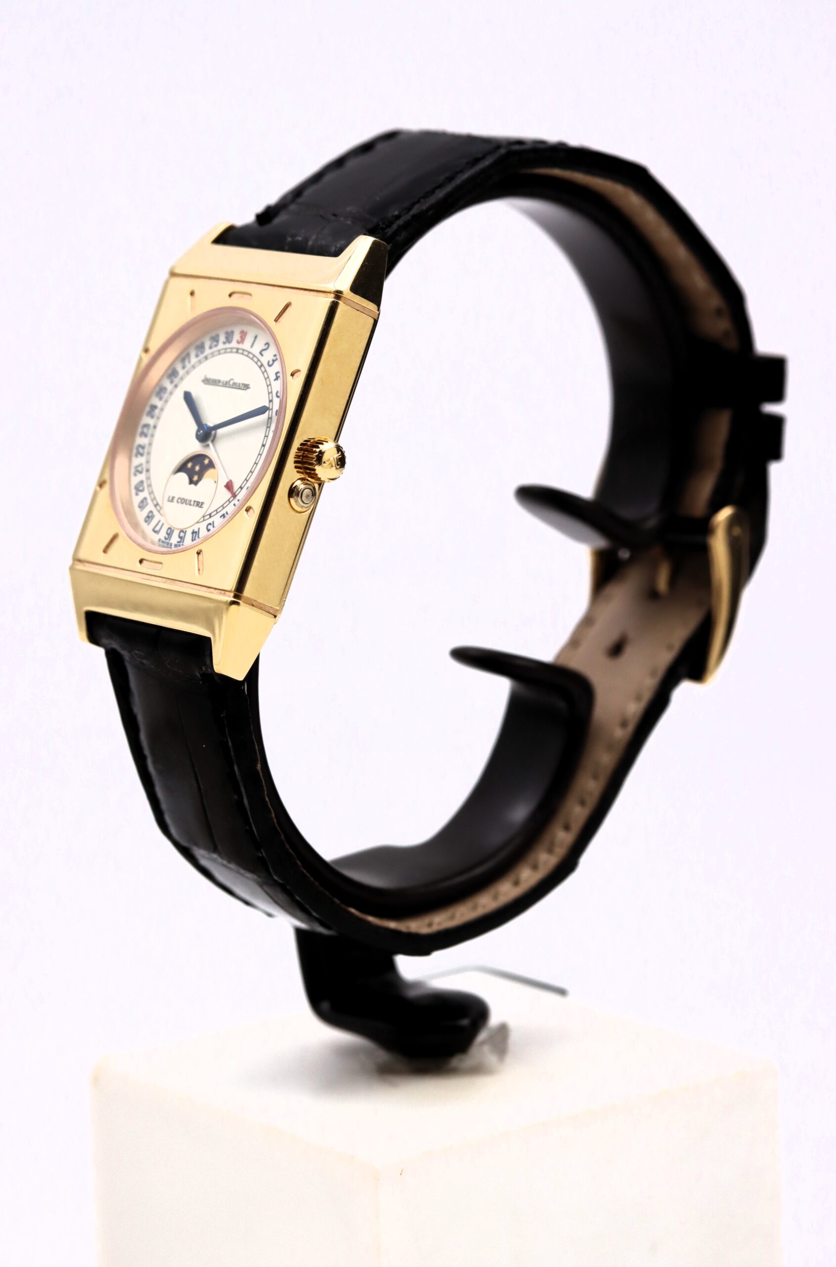 Jaeger-LeCoultre Ref 400.7.20 Calendar Moon Phase Yellow Gold