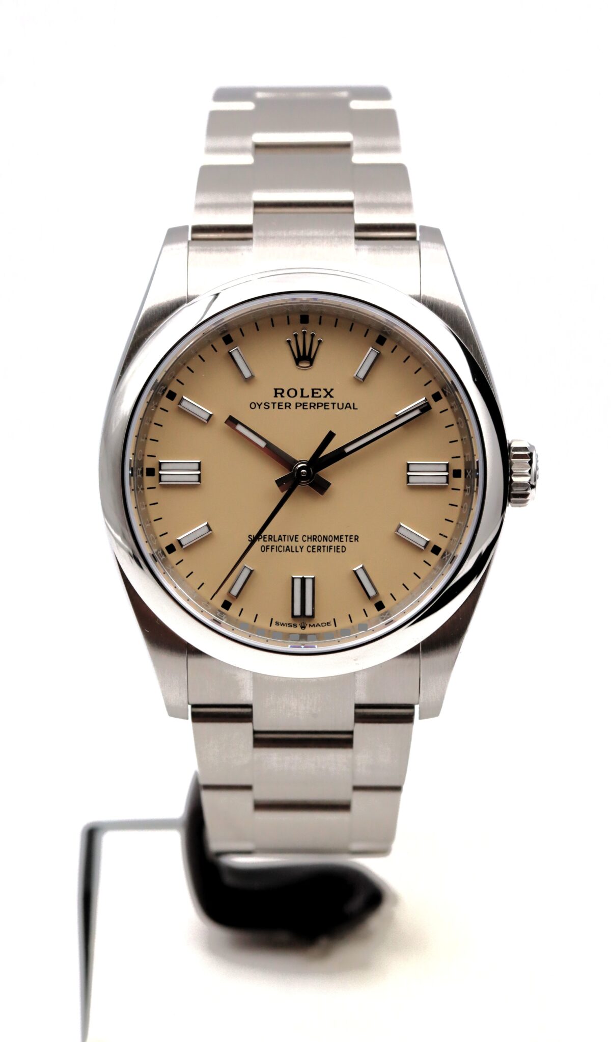 Rolex Oyster Perpetual 36 Ref 126000 Beige Dial Full Set 2026