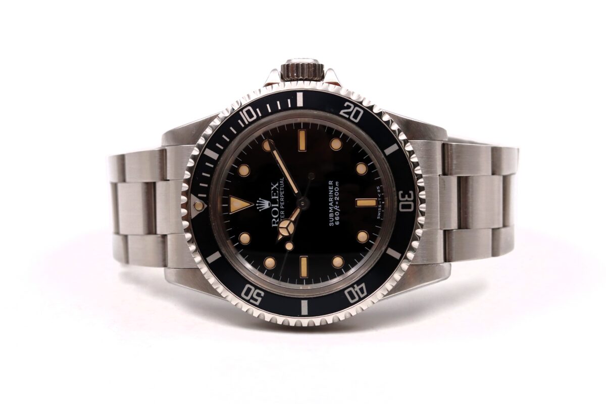 Rolex Submariner 5513 Plexi Quadrante Bicchierini Full Set 1990 ITA