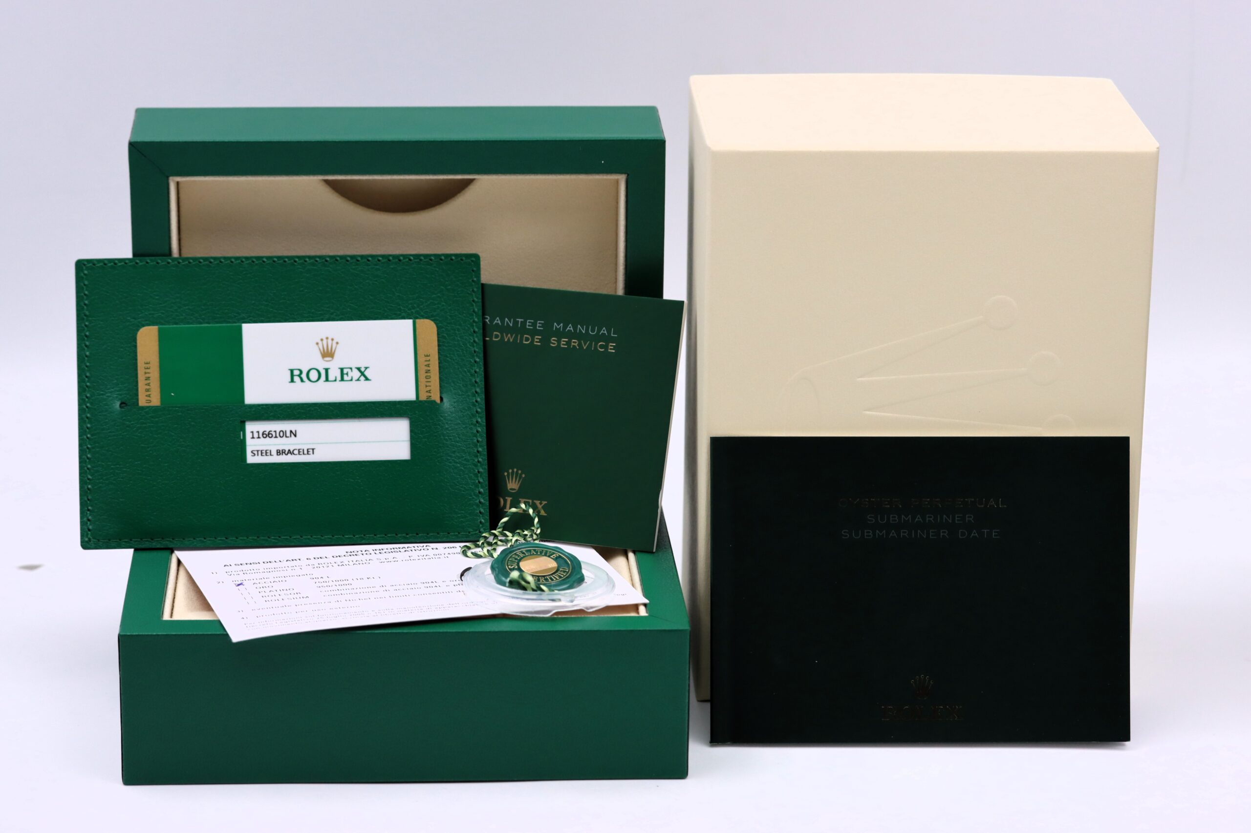 Rolex Submariner Date 116610LN Full Set 12/2018 ITA - immagine 7